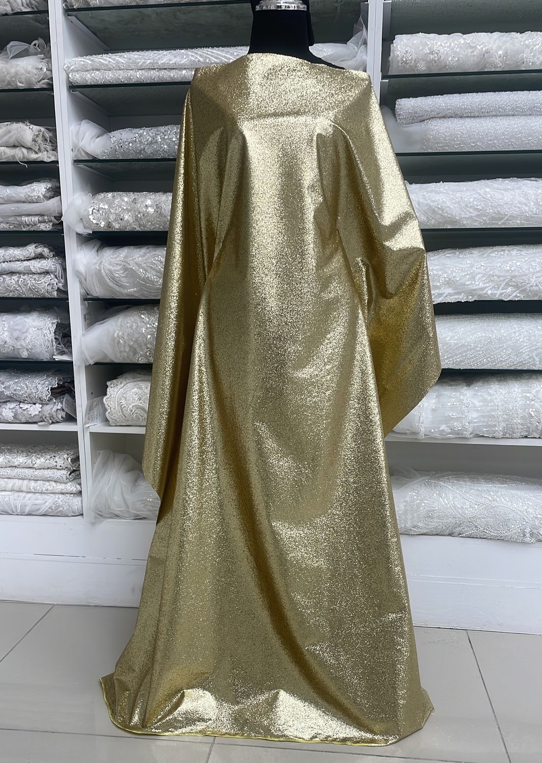 [ 23946 ] Lurex PVC -GZ#1300-135-08-Gold per Meter