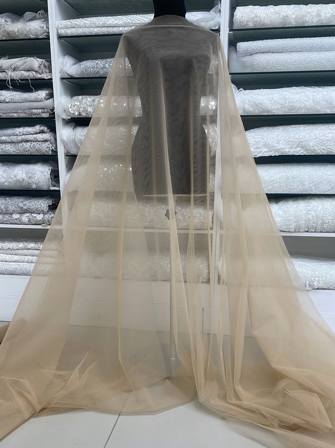 Illusion Tulle - LIGHT SKIN Colour: [ 21688 ] Tulle Illusion-N139/3m/5g/Light Skin per Meter