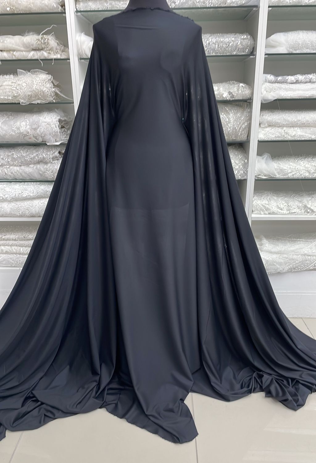 Knit Tencel Roma-per m-150-99-Black