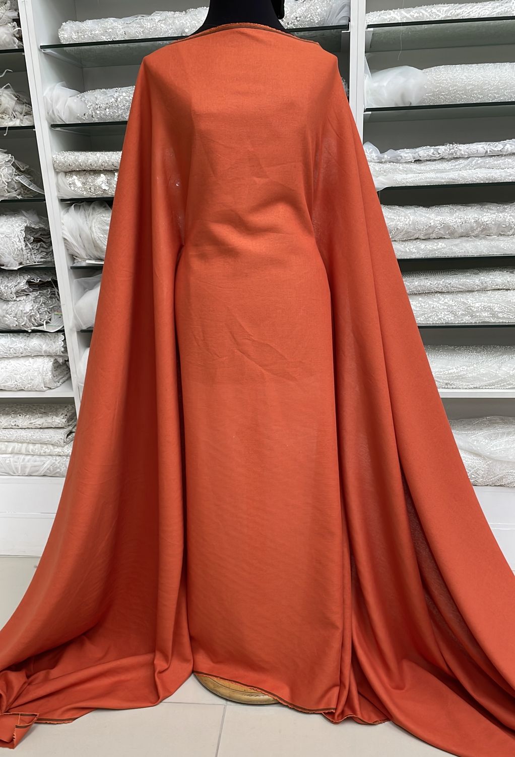 LinenShirtWeight  [ 24445 ] -36310-137-80-Orange per Meter