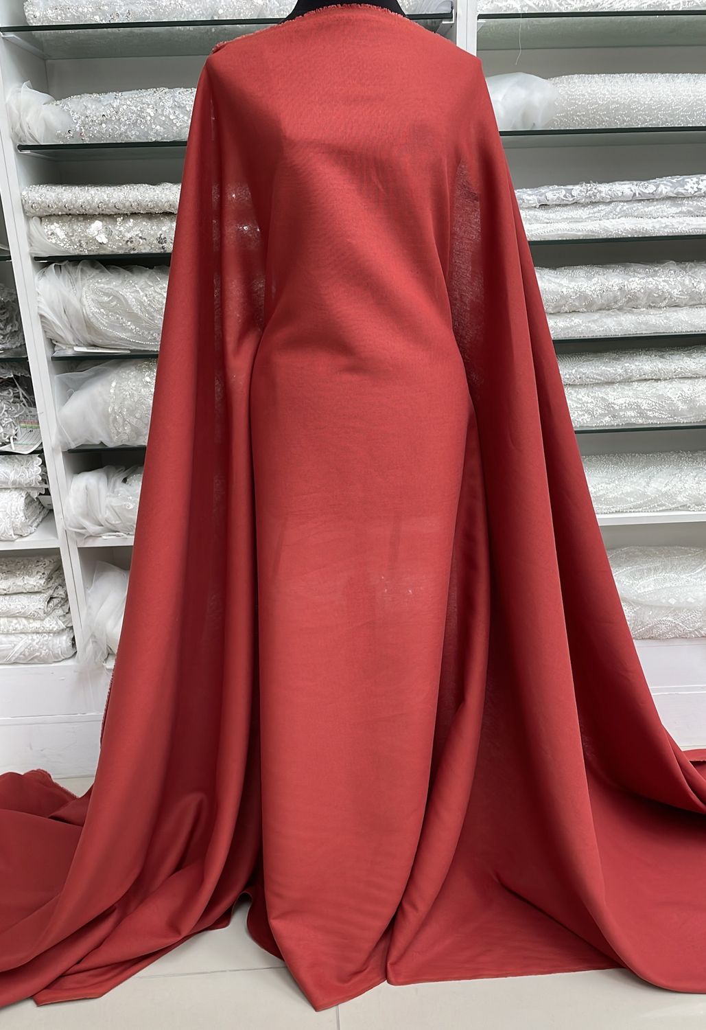 [ 24452 ] LinenShirtWeight-36310-137-67-Rust per Meter