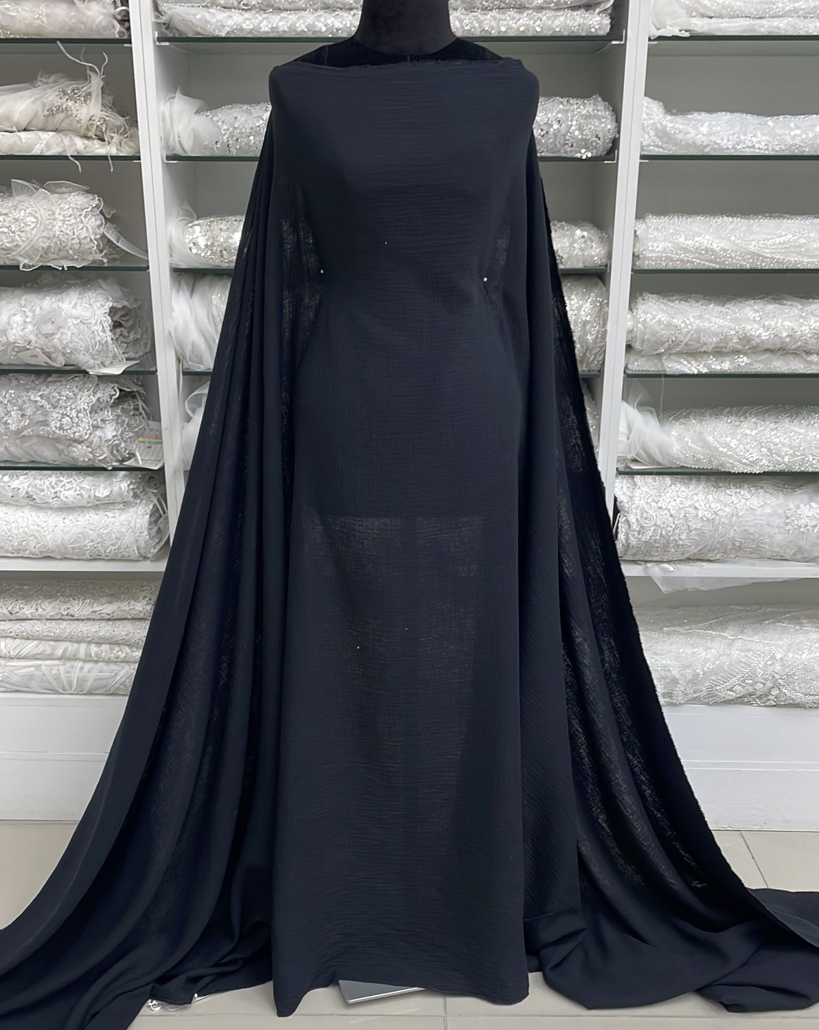 [ 24590 ] Baby Cotton-150-11-Black per Meter