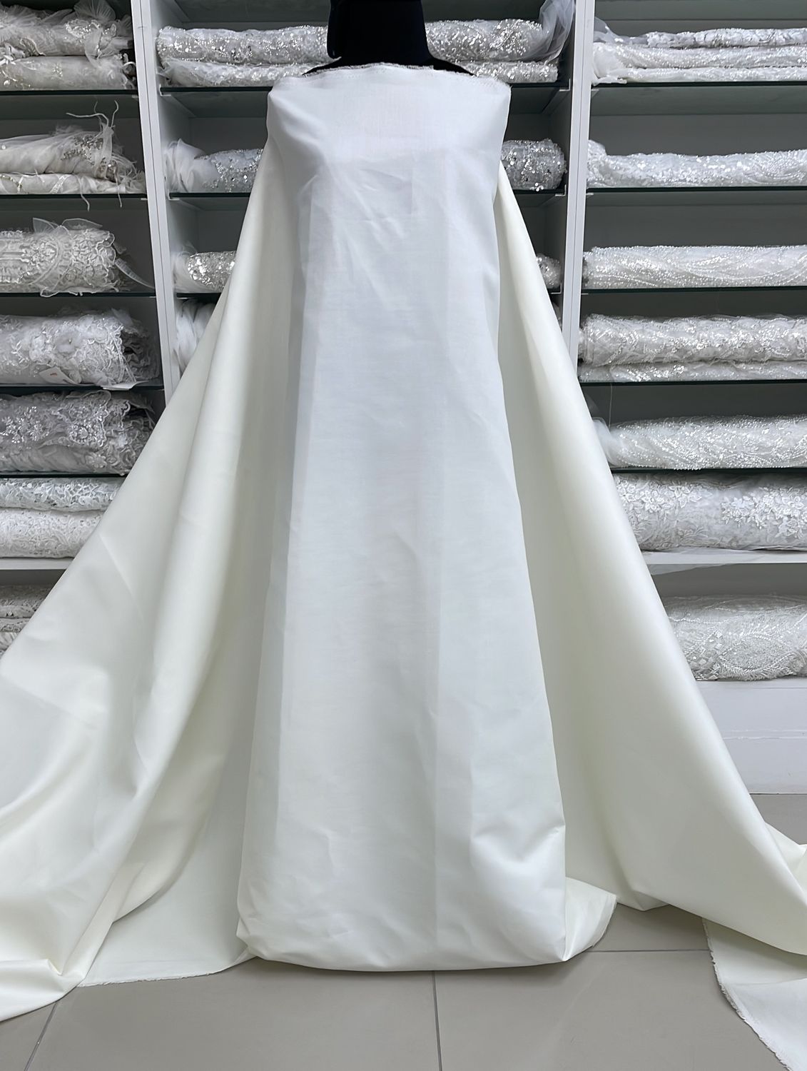 [ 24840 ] Cotton Twill Anti Wrinkle 150 - OffWhite - 02 per Meter