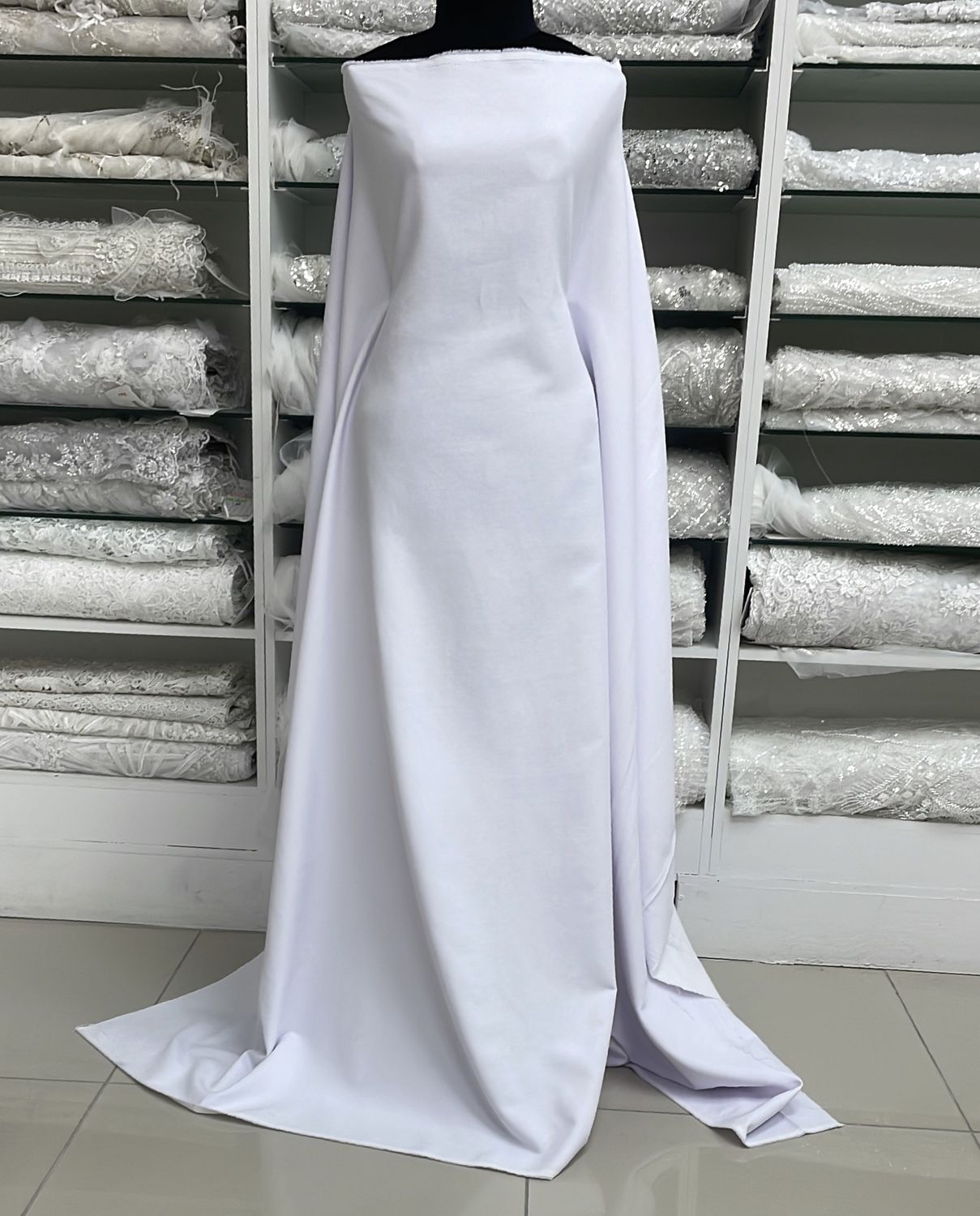 [ 23854 ] T/C Denim Span-P1648-150-15-White per Meter