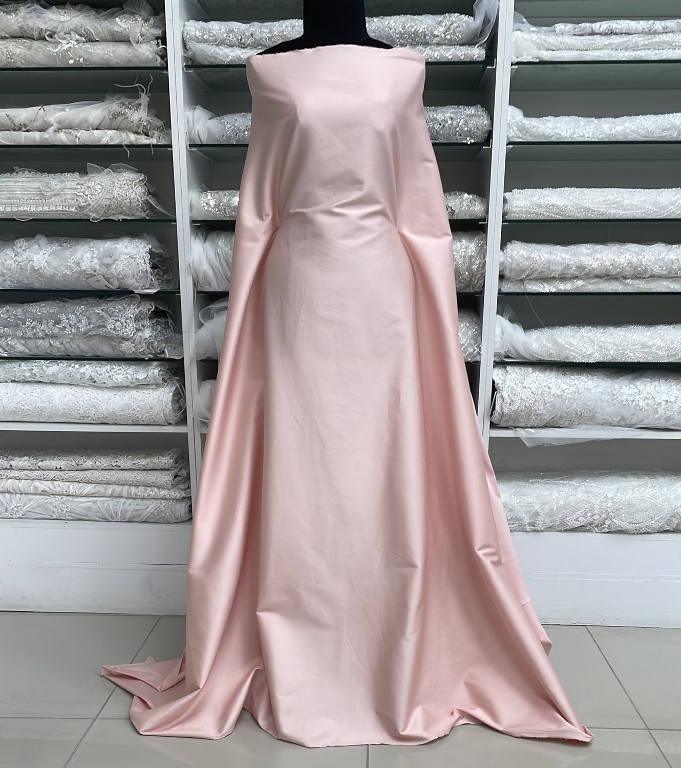 [ COS-G14B5121213 ] Cotton Sateen 140 - Dusty Pink per Meter