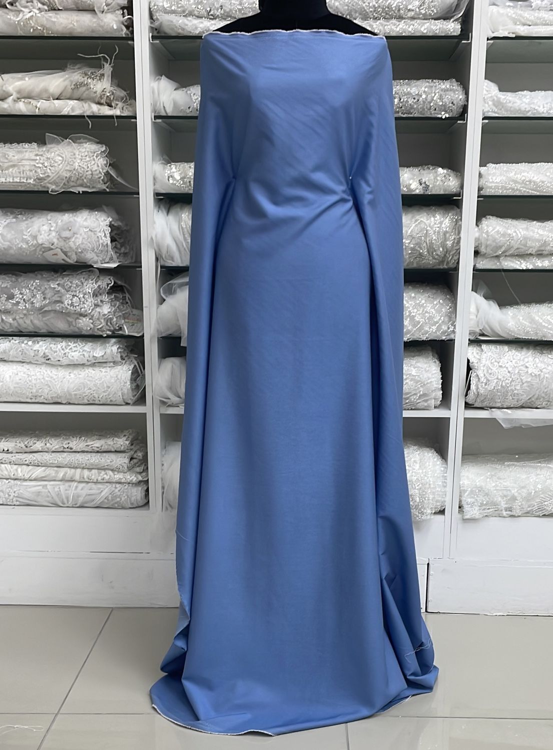 [ 23851 ] R/T Denim Span Chambre-P1657-150-22-Light Blue per Meter