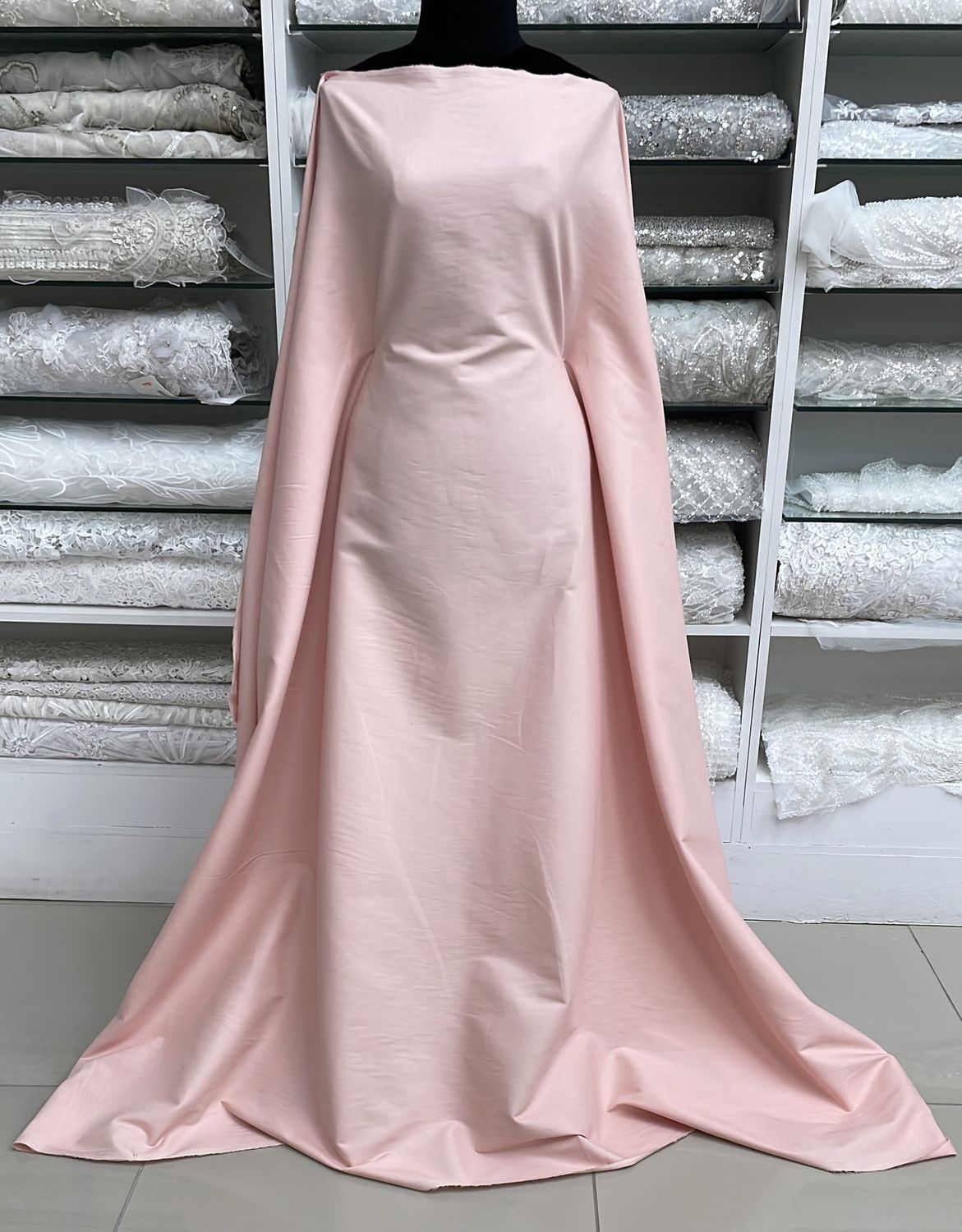 [ COS-G14B5121-30 ] Cotton Sateen 120 - Pink per Meter