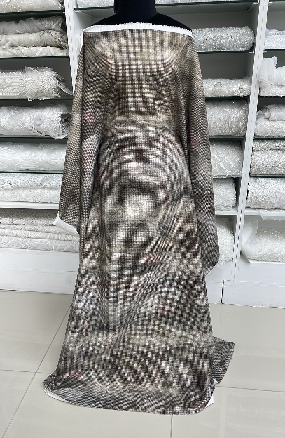 [ COSP-MI-8C451-1 ] CottonSpandex 150 -OlivePink per Meter