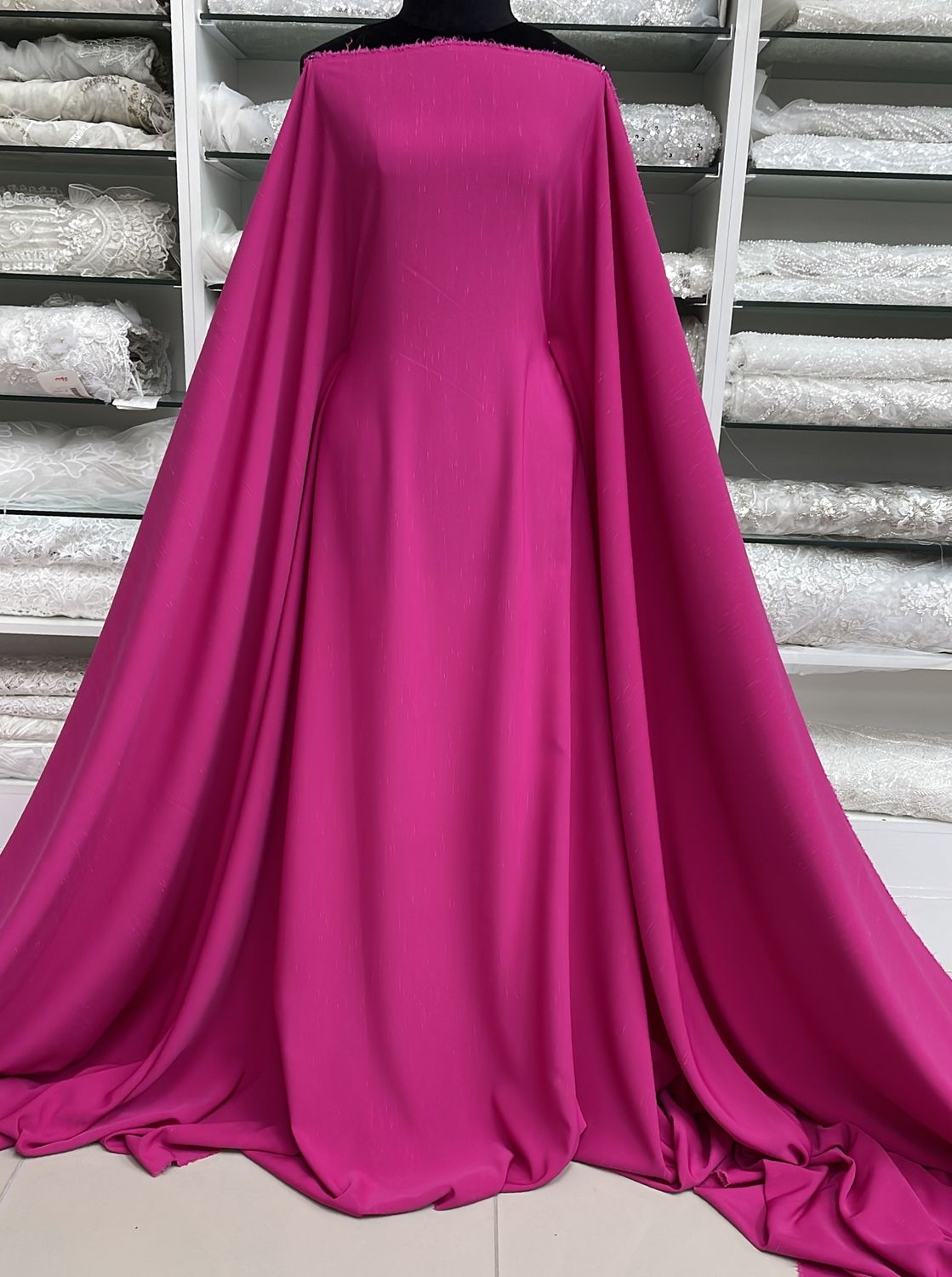 [ SHP-BI-30057-21 ] Shantung PlainCerise142 per Meter