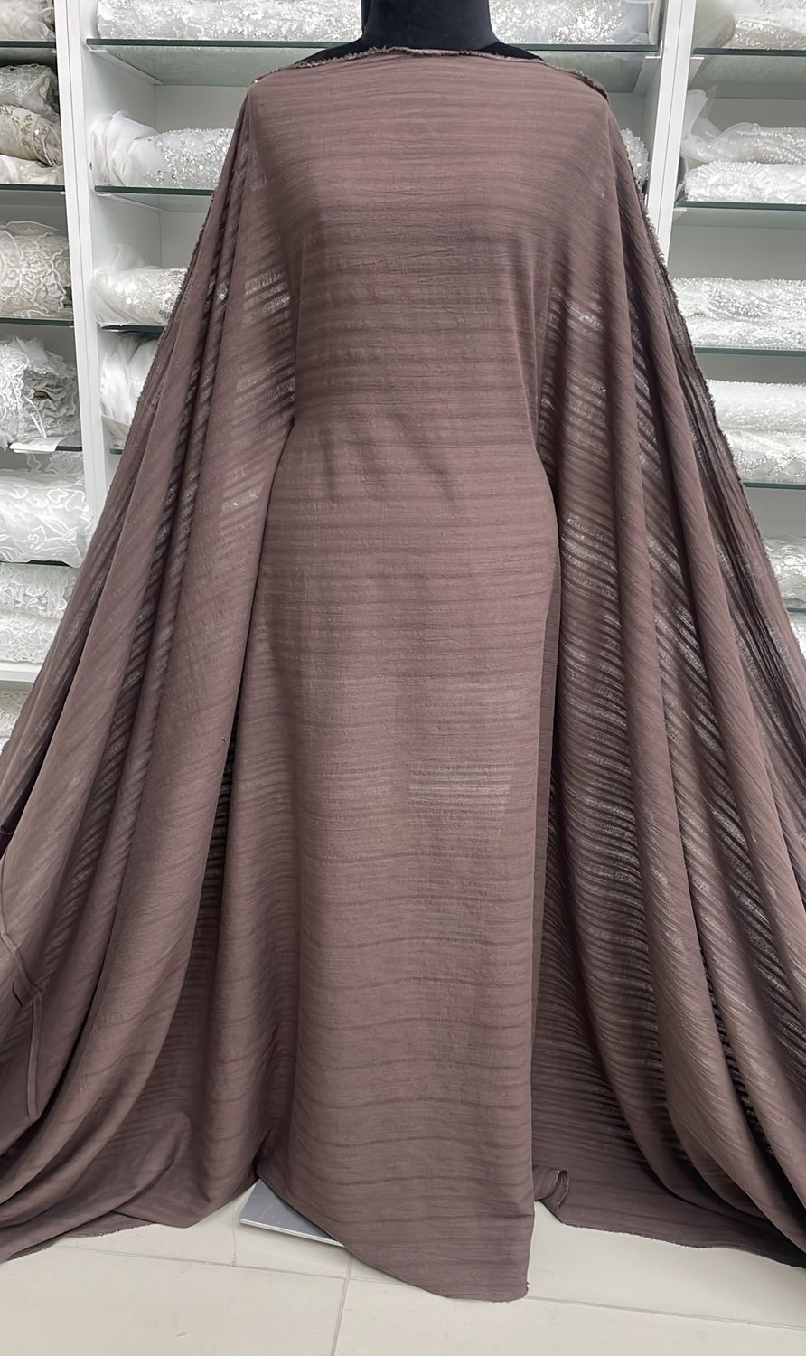 [ COT-BT-5075-08 ] COTTON 100% 138-Brown per Meter