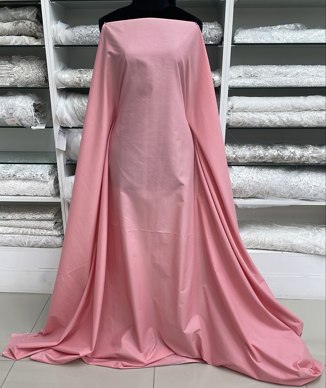 [ PCP-UF-KPD1-23 ] Poly Cotton Plain - 148 - Light Coral per Meter