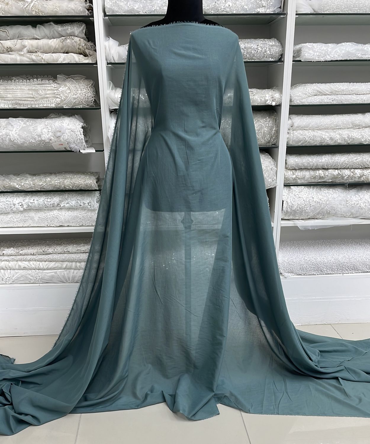 [ 21548 ] Cotton Voille/150/5g/Slate per Meter