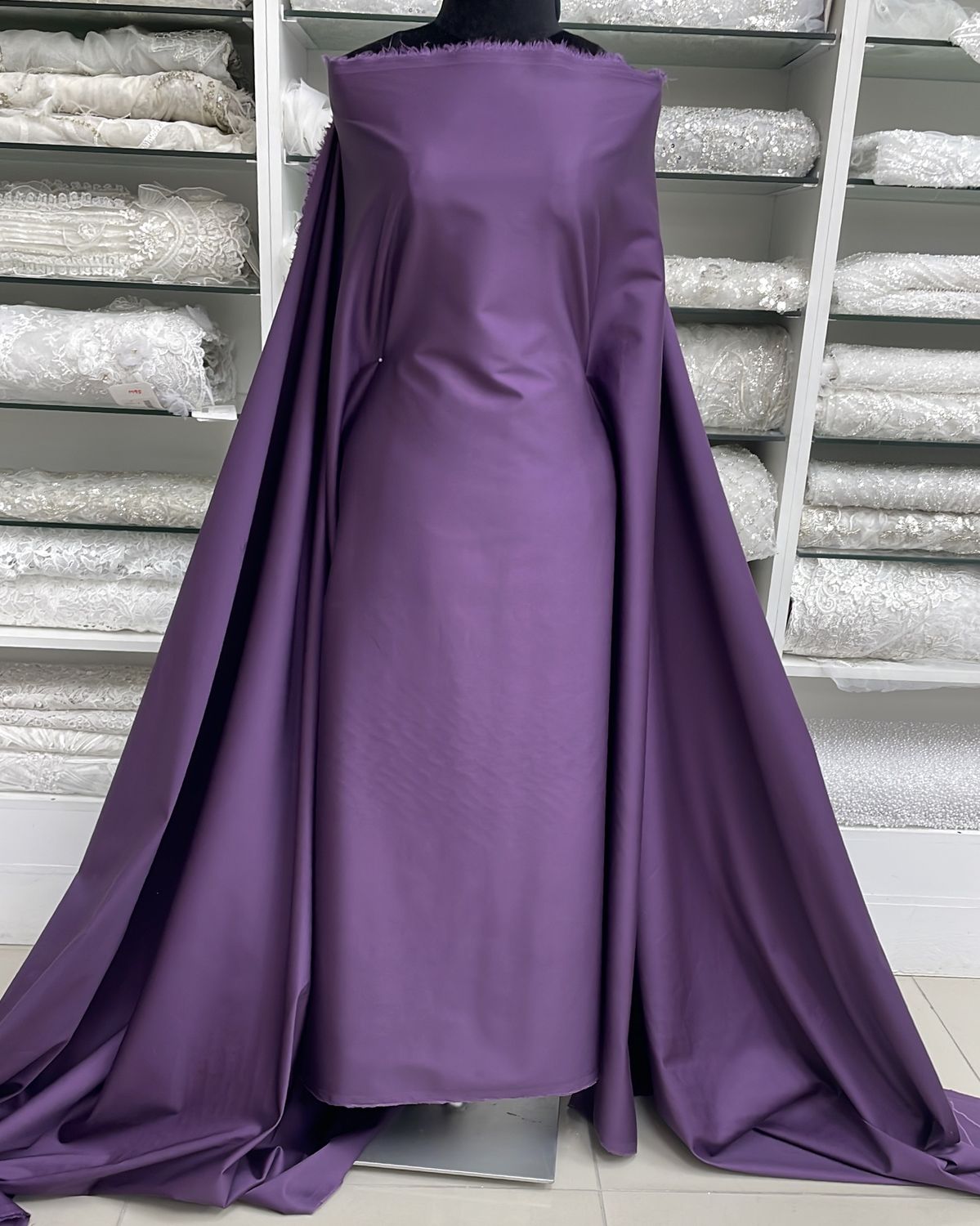[ COS-G15C121-994 ] Cotton Sateen 120-Grape per Meter