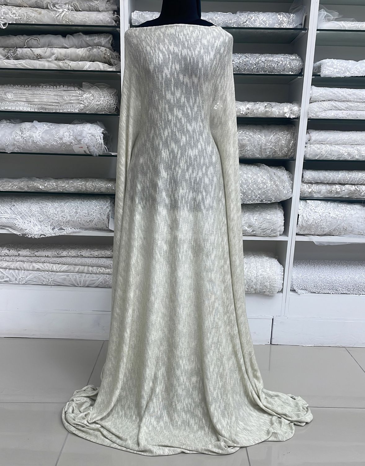 [ 14244 ] Knit Cut and Sew Plain Dyed/150/5g/Oatmeal per Meter