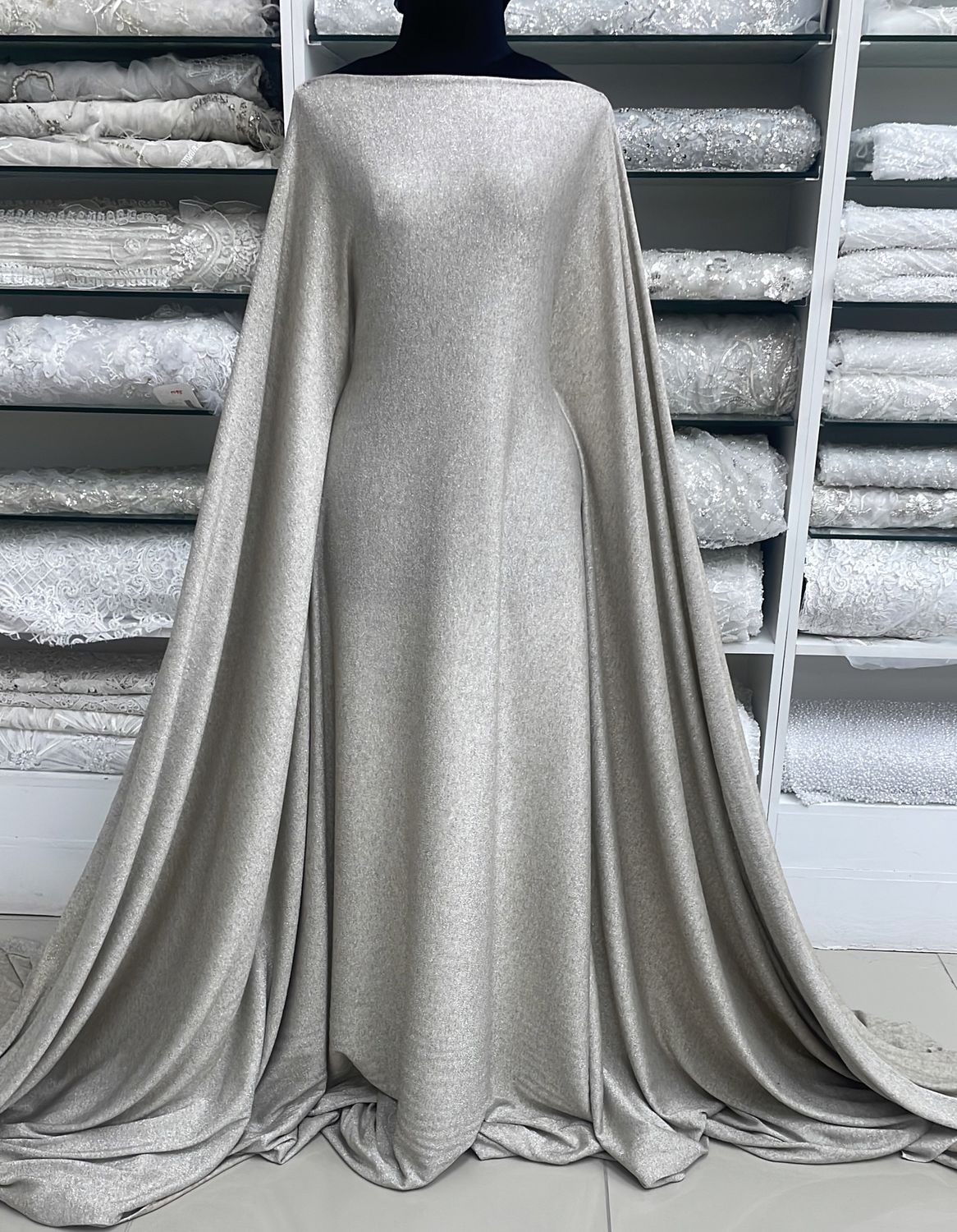 [ 25144 ] Lurex Cut &#39;n Sew Knit-150-05-Gold per Meter