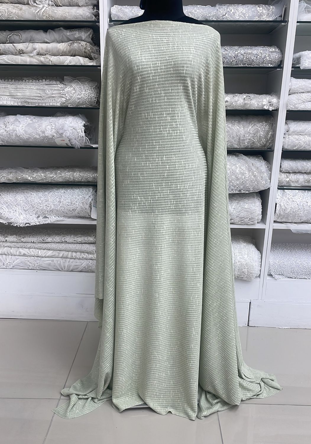 [ KP-K12B-230-08A ] KnitPlain 150 - LimeGreen per Meter