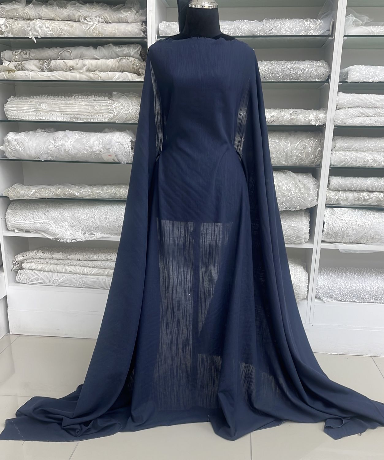 [ CO-BT-8075-10 ] 100% Cotton - Navy per Meter