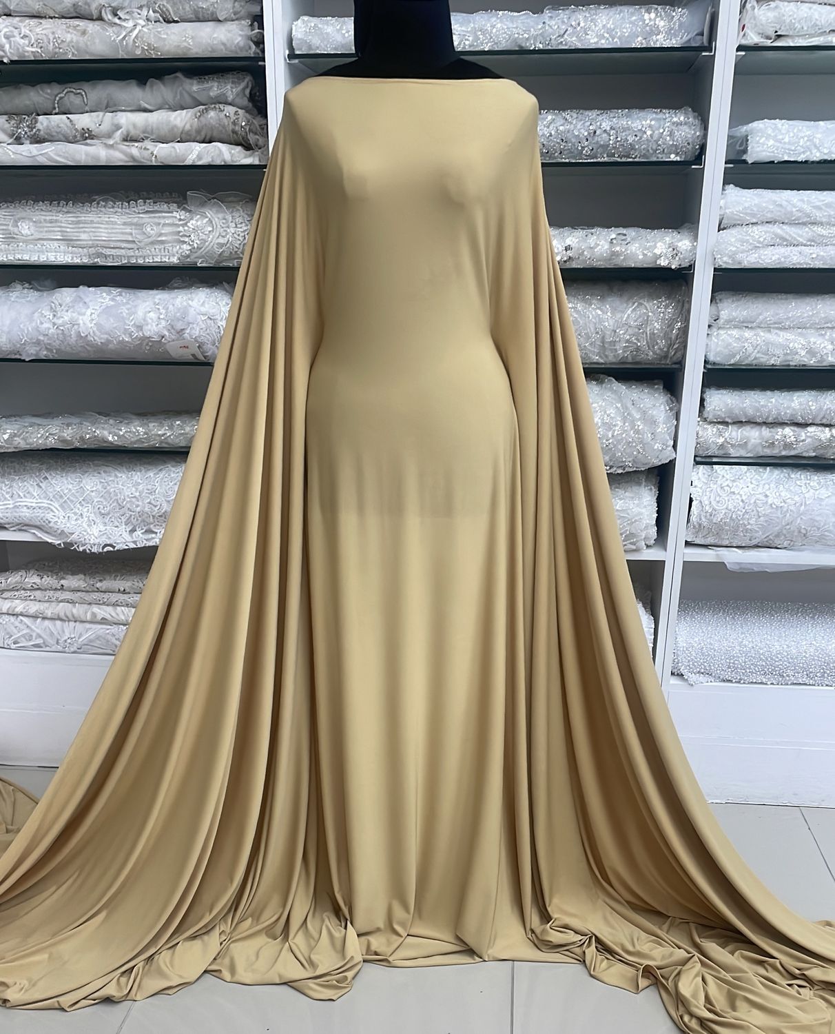 Bon Bon [ 25125 ] BonBon Italian Knit-150-07-Olive Oil Beige per Meter