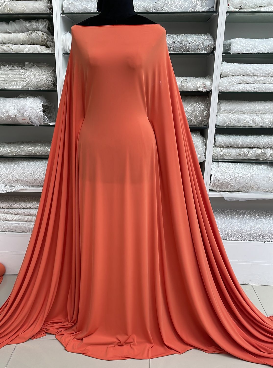 [ 21882 ] Knit Ity Bon Bon Plain Dyed/150/5g/ORANGE per Meter