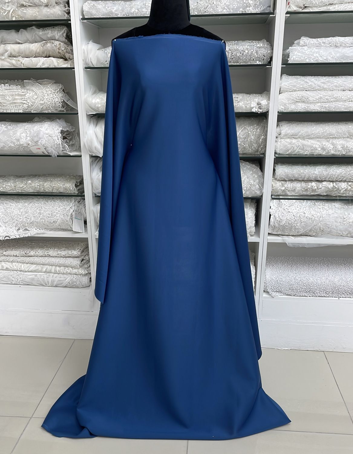 [ 23224 ] Scuba Plain Dyed-260gr-150-INDIGO per Meter