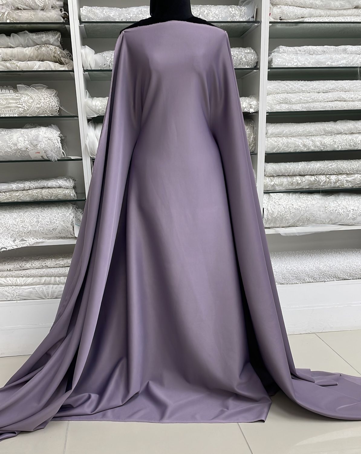 Scuba [ 23226 ] Scuba Plain Dyed-260gr-150-PURPLE SAGE per Meter