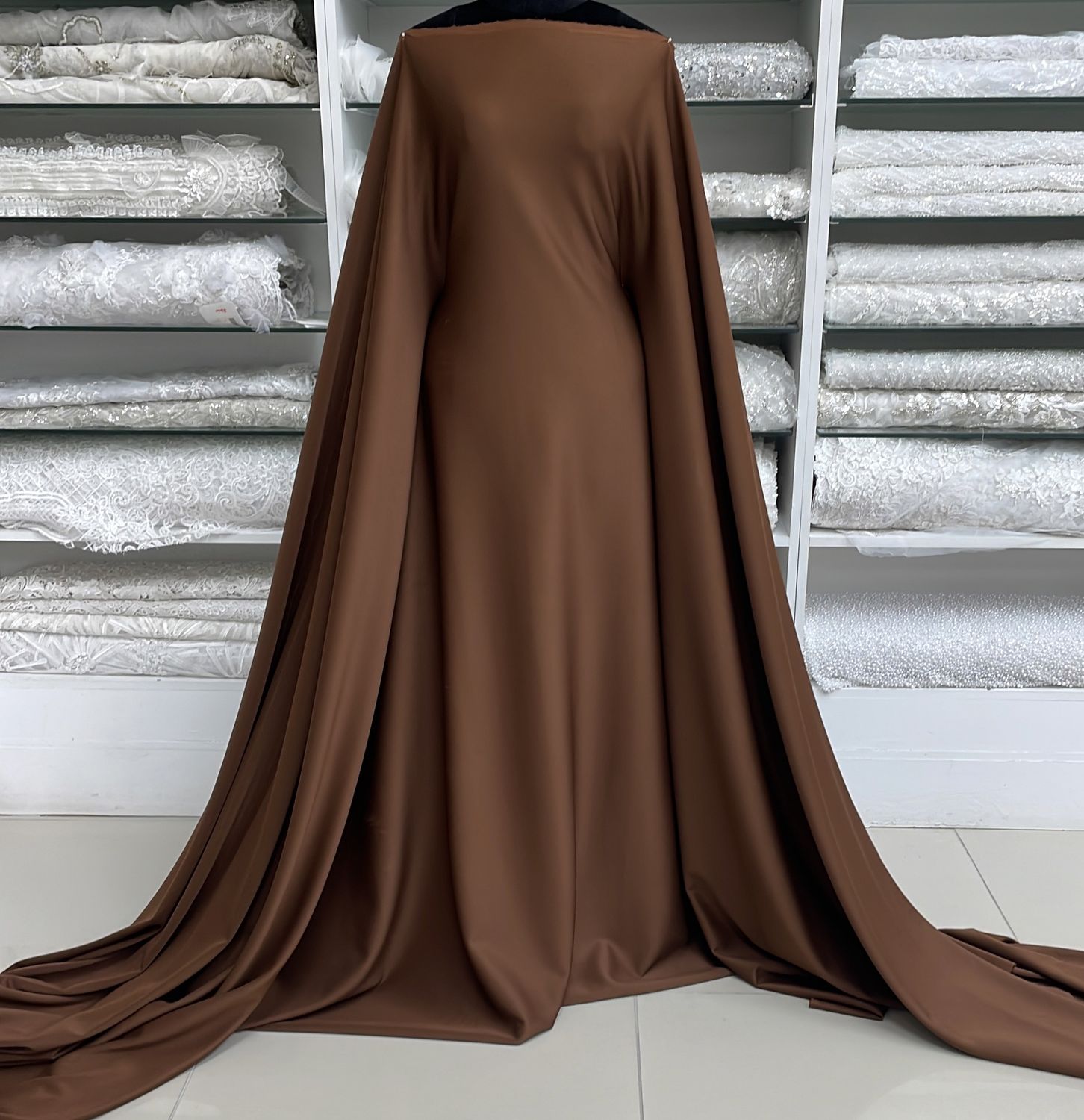 Scuba [ 23220 ] Scuba Plain Dyed-260gr-150-FRIAR BROWN per Meter