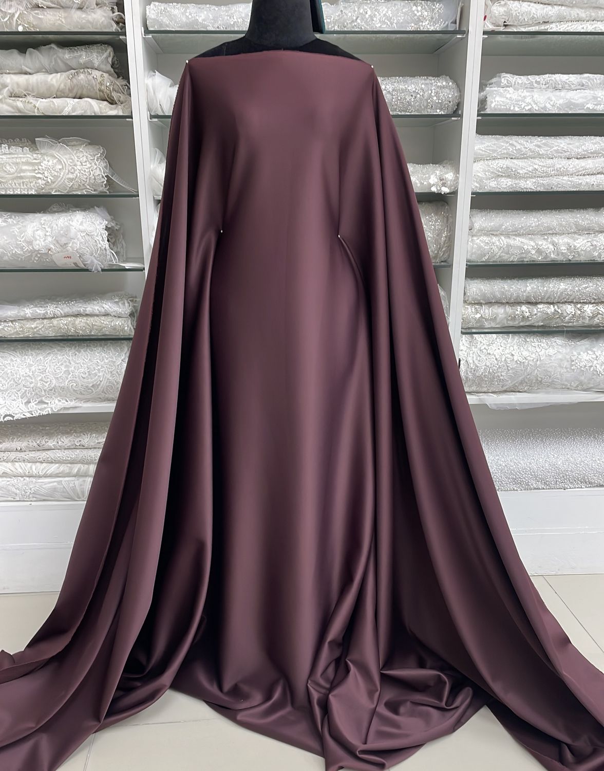 Scuba [ 25137 ] Scuba Plain Knit-150-07-Aubergine per Meter