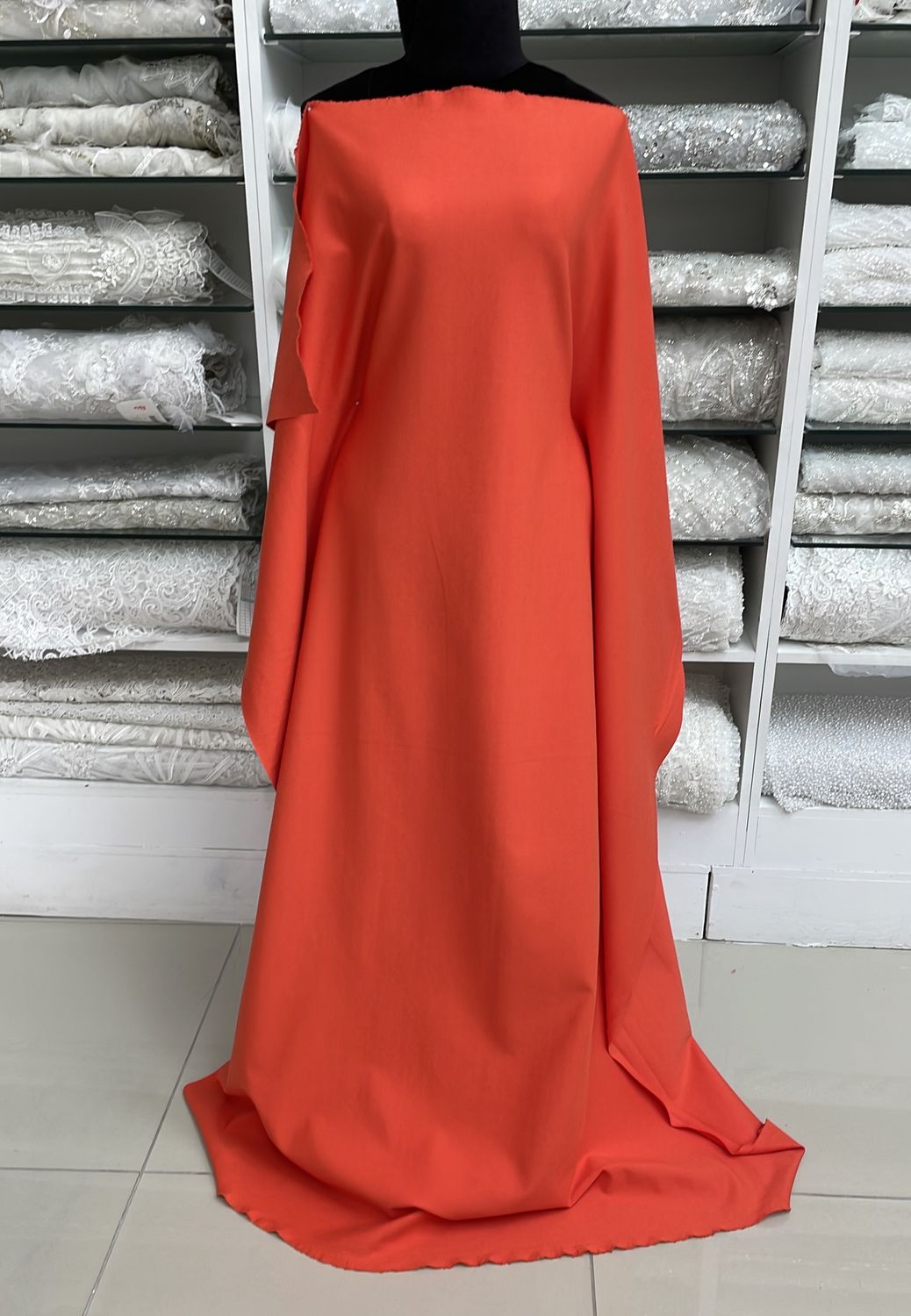 [ PDR-KN-0335-505 ] PuntyDR65%VI30%PA5%EA320GR150cm-ORANGE per Meter