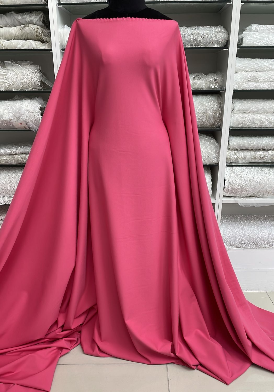 Ponte di Roma [ PDR-KN-0335-538 ] PuntyDR65%VI30%PA5%EA320GR150cm-PINK per Meter