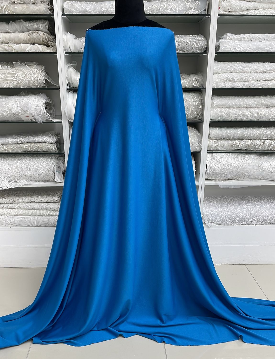 Ponte di Roma [ KPR-PB-F0019-12 ] Knit Ponti Roma - 147w - Blue per Meter
