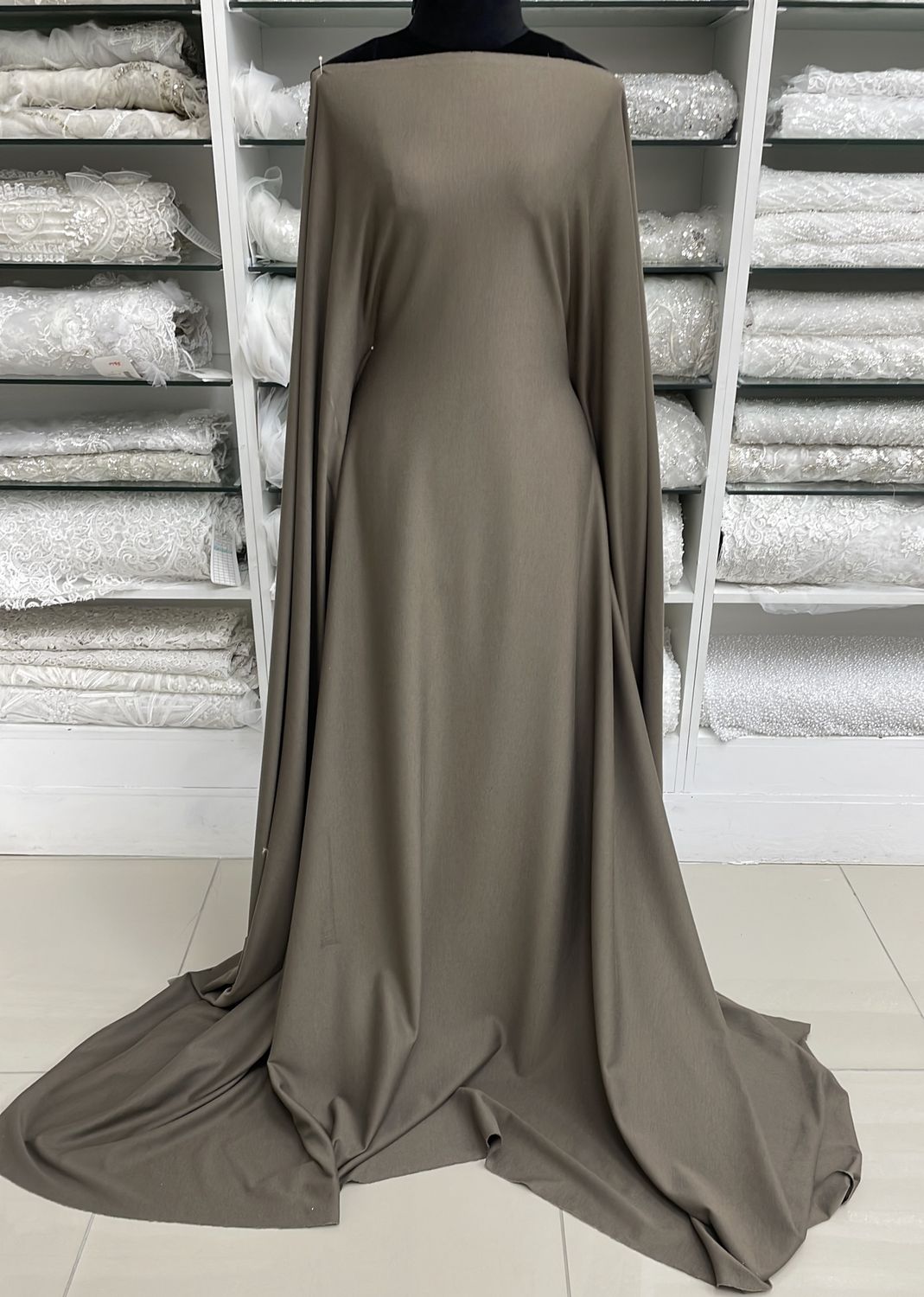 Ponte di Roma [ KPDR-BI28513-19 ] Knit Ponte de Roma taupe147 per Meter