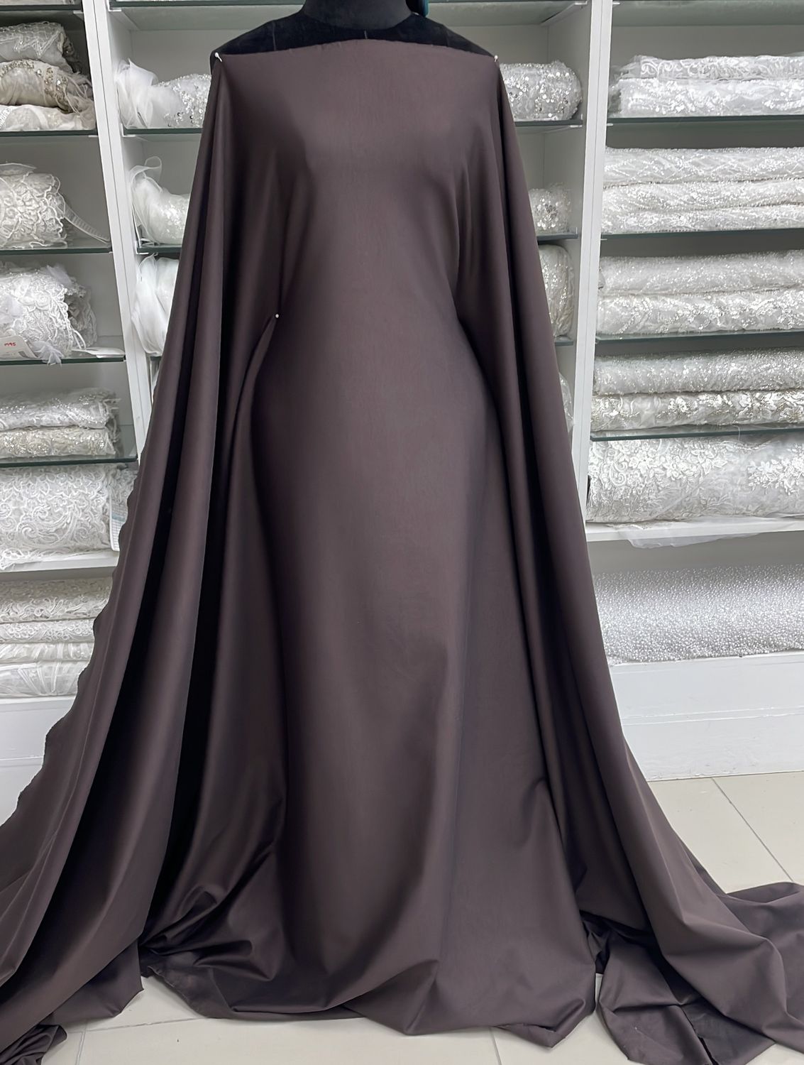 Ponte di Roma [ 23206 ] Punty De Roma N/R 310 gr-150-Choc Brown per Meter