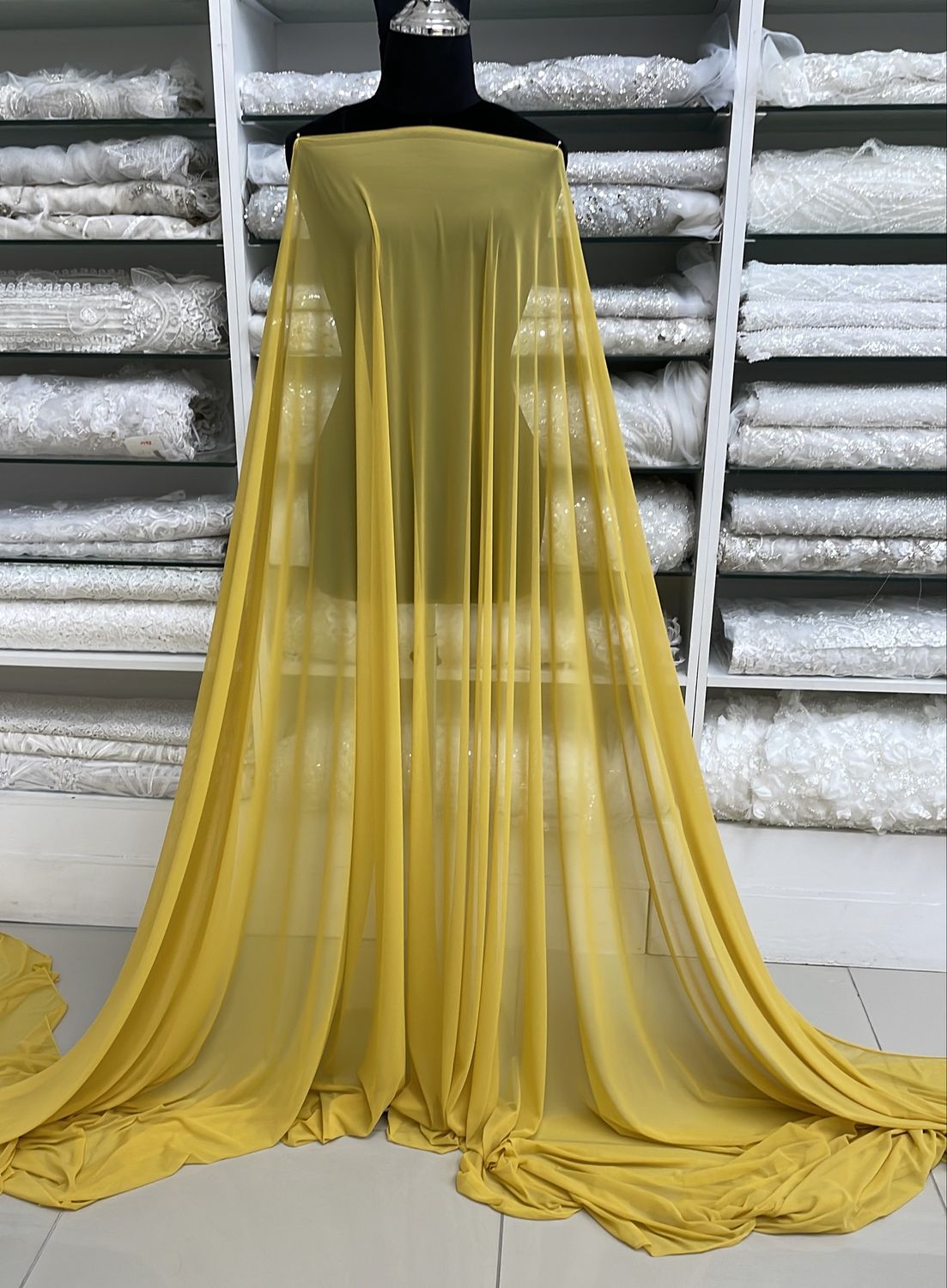 [ 40DPM-MS2010-10 ] 40D Power Mesh 93Nylon7Spandex 150w Nugg per Meter
