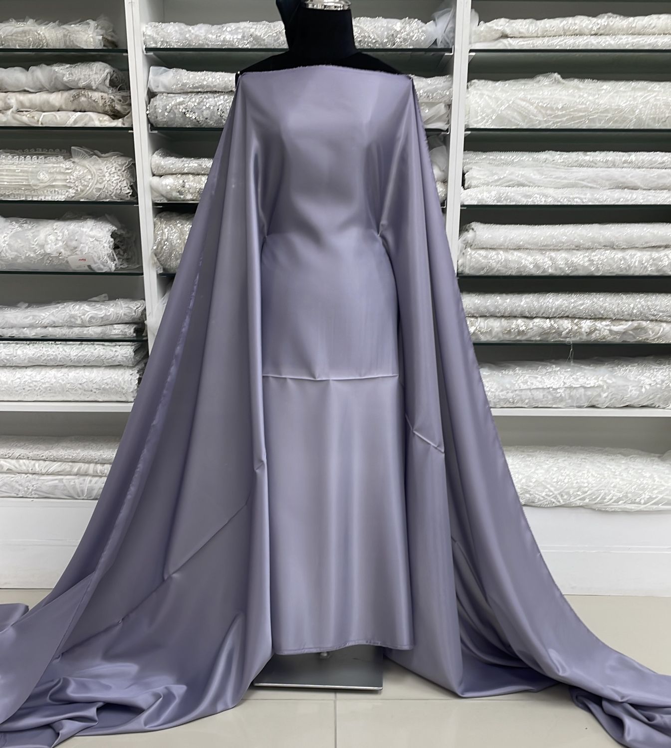 [ LA-ICI-A710 ] Acetate Lining 120 - Wisteria per Meter