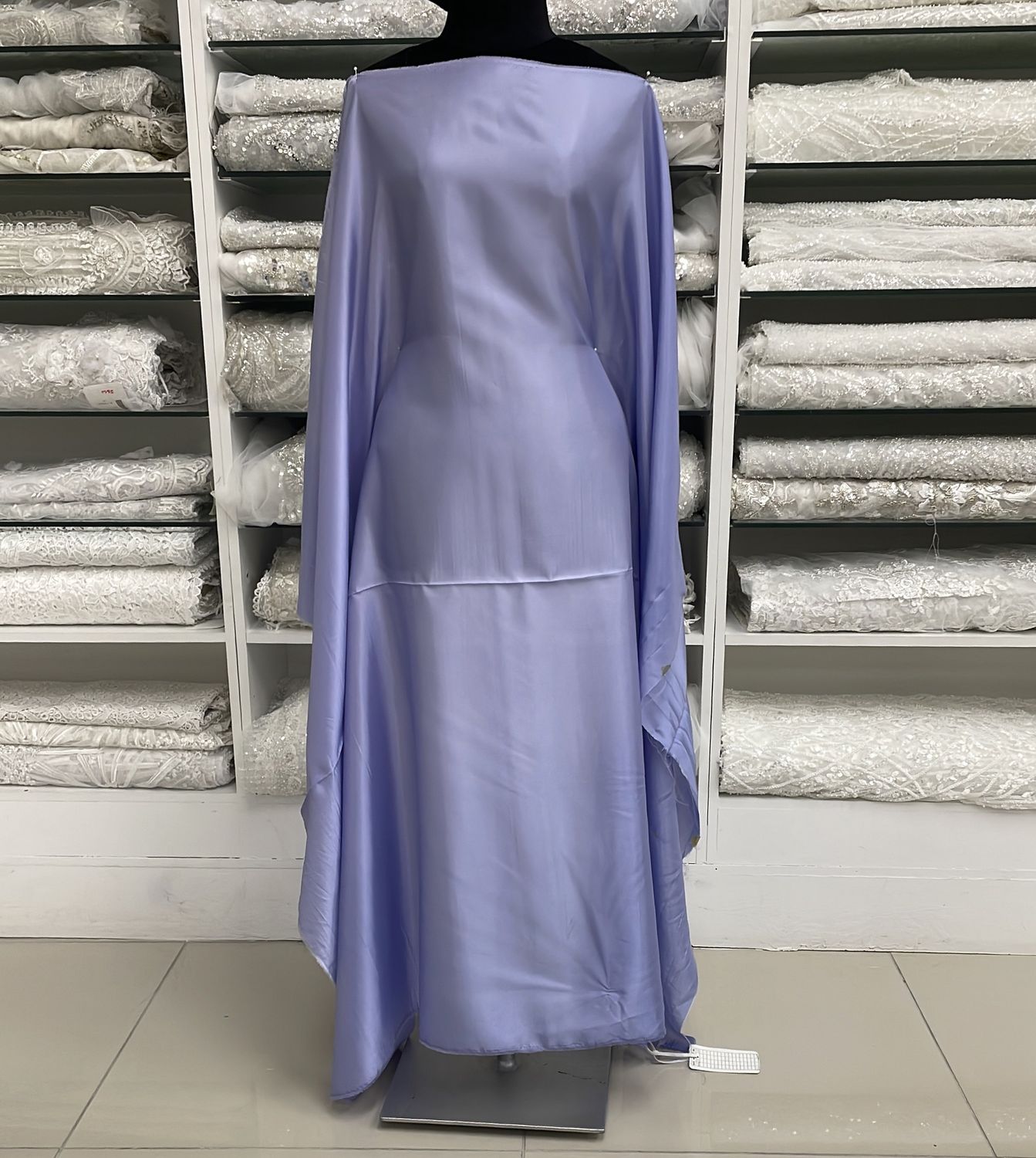 [ LA-ICI-B916 ] Lining Acetate - 120W - Periwinkle per Meter