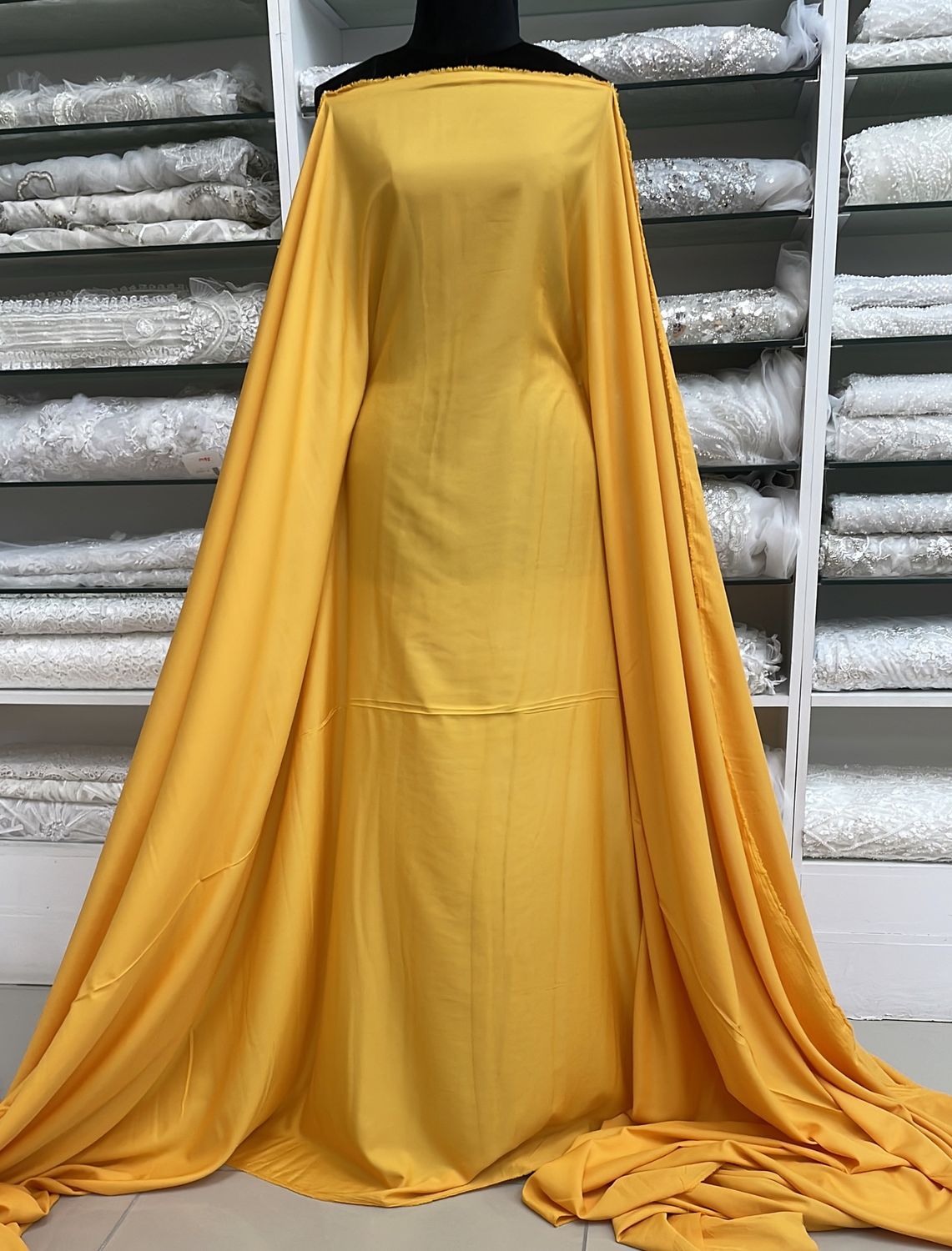 [ LPY-PB-A191-025 ] Lining Pongee 150 Gold per Meter