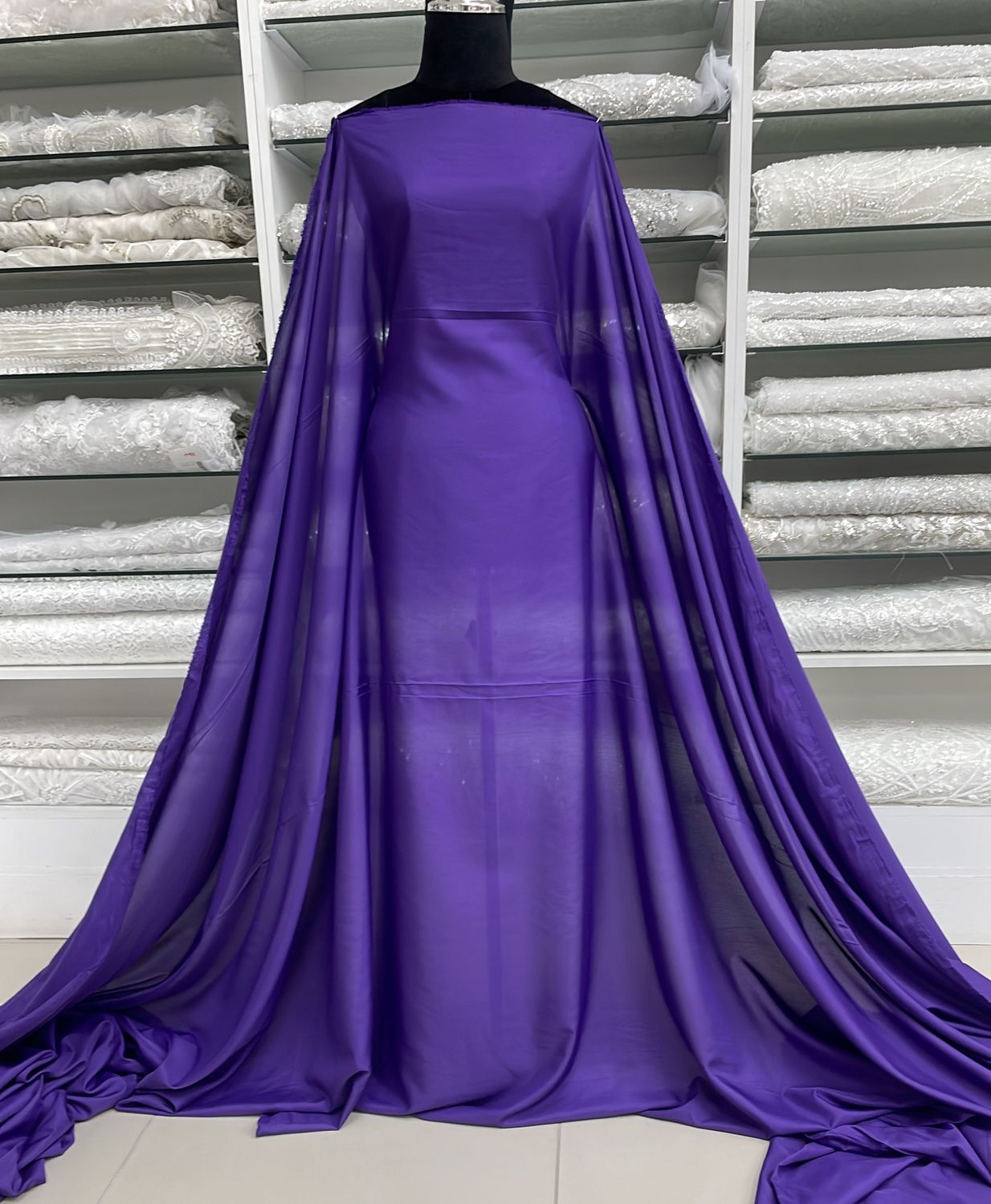 [ 24666 ] Pongee Lining-150-11-Purple per Meter