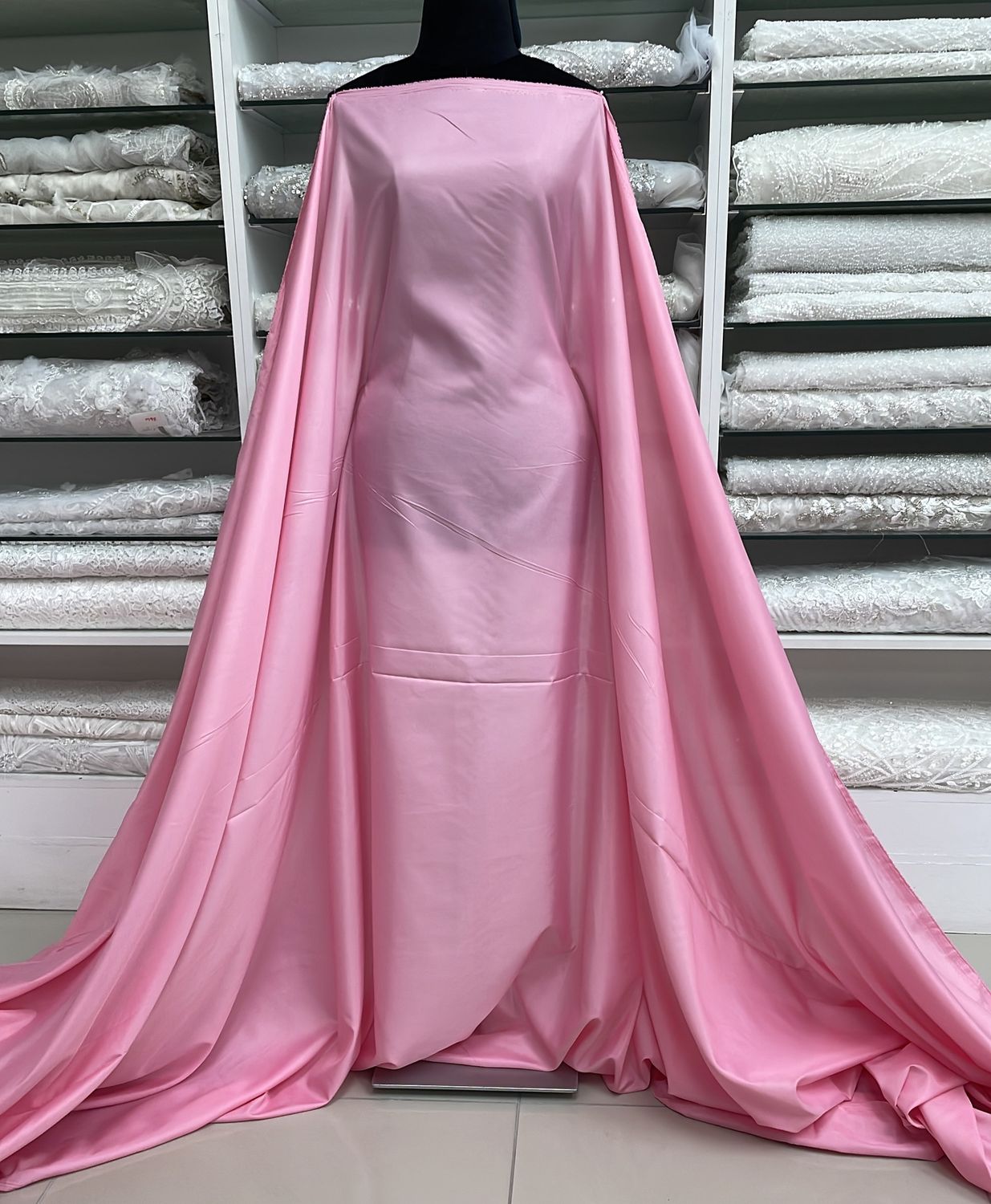 [ 23530 ] Pongee Lining-150-pink-14 per Meter