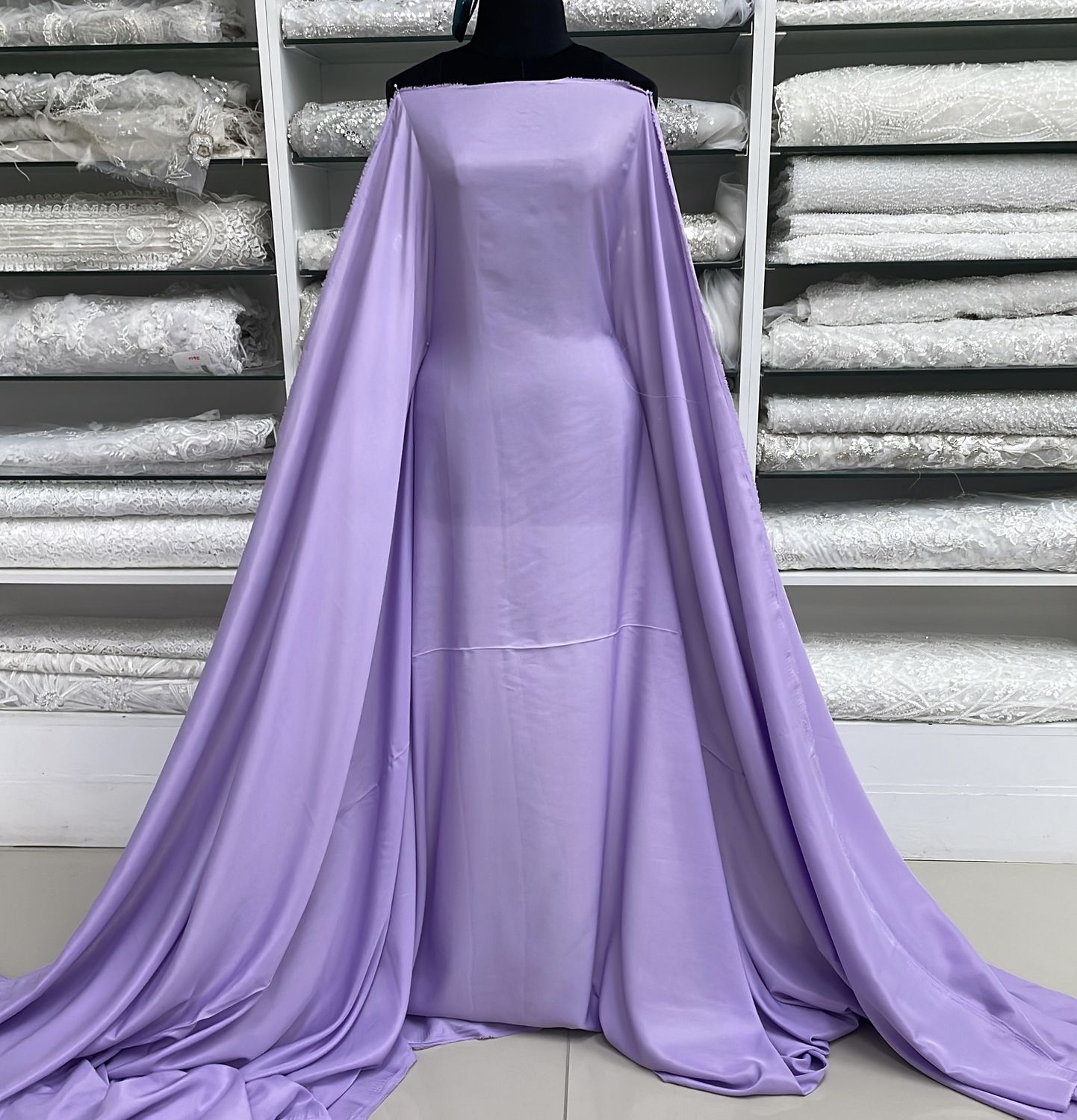 [ 18749 ] Lining Pongee/150/5g/LAVENDER per Meter