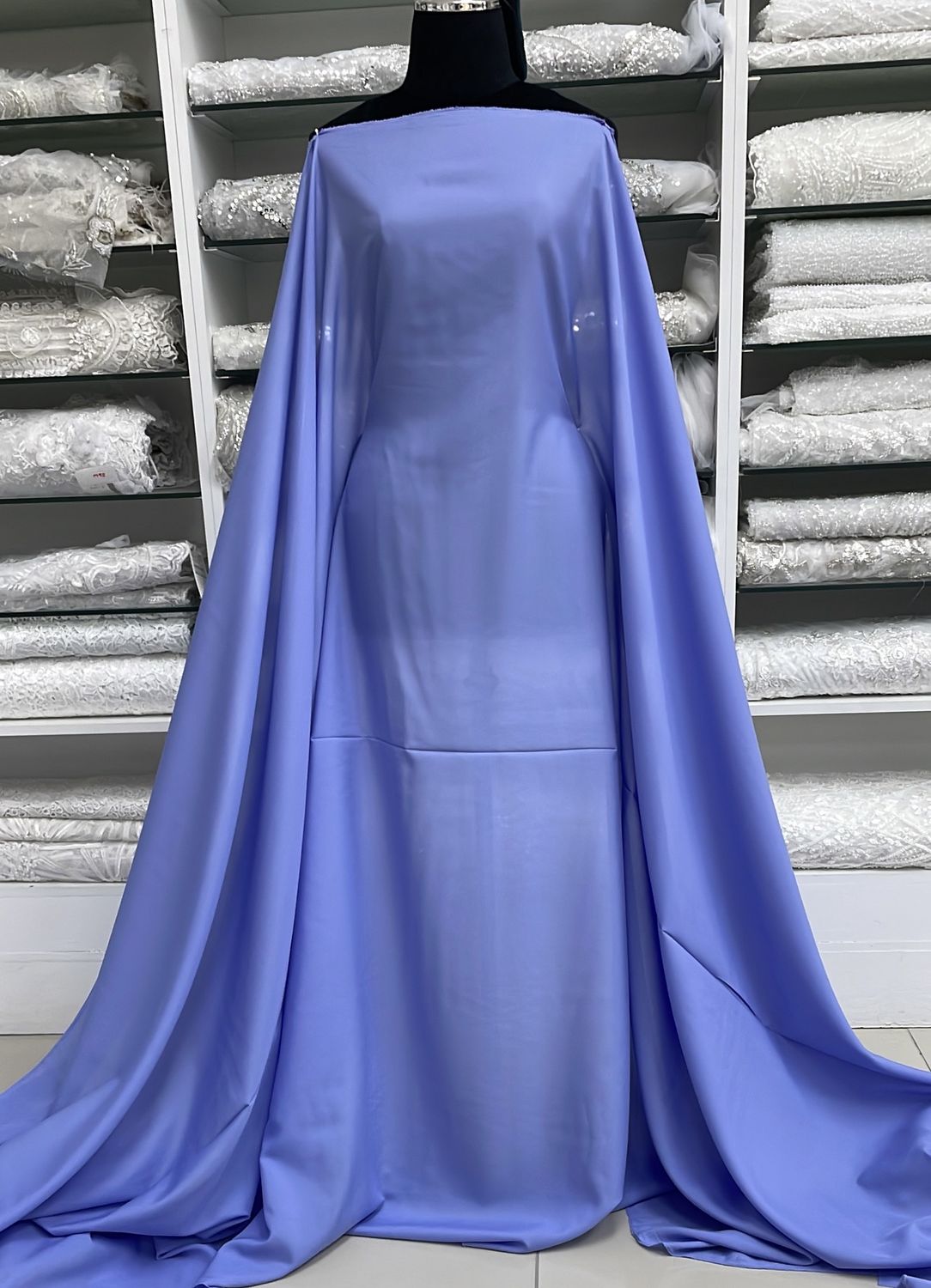 [ LPY-KS-TR062-39 ] Lining Pongee 150 - Periwinkle per Meter