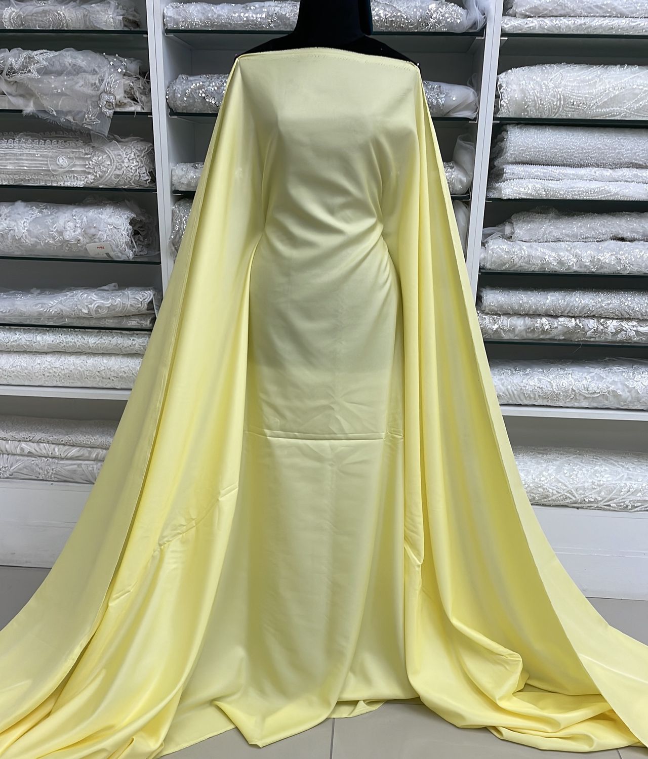 [ 23529 ] Pongee Lining-150-LEMON-11 per Meter