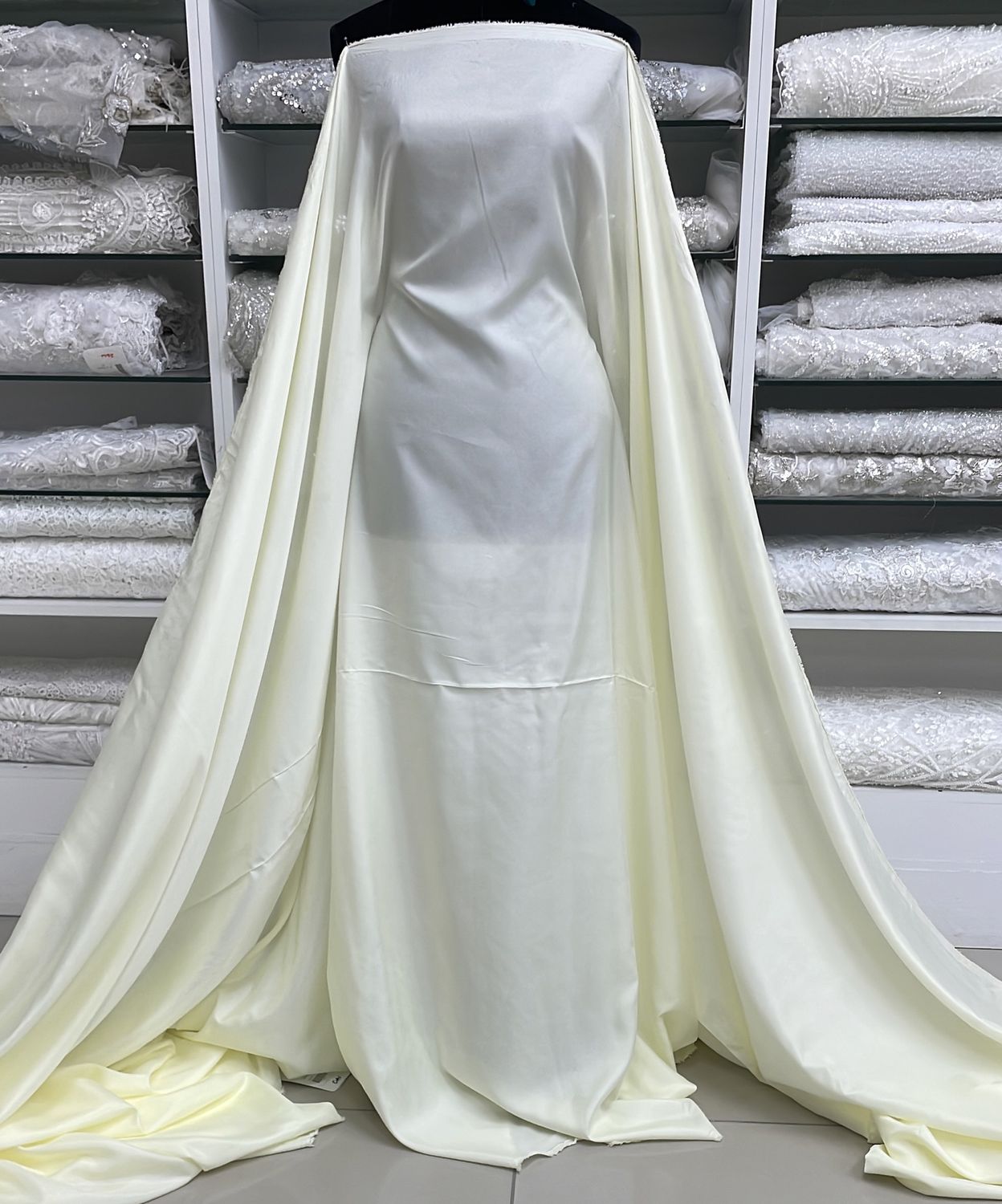 [ 19464 ] Lining Pongee/150/5g/CREAM per Meter