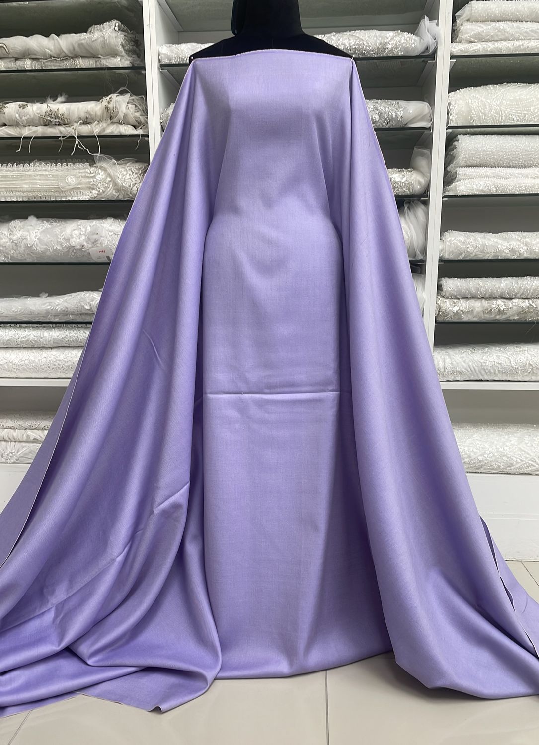 [ SW-AI11192-4203 ] Silk Wool 135 - Purple per Meter