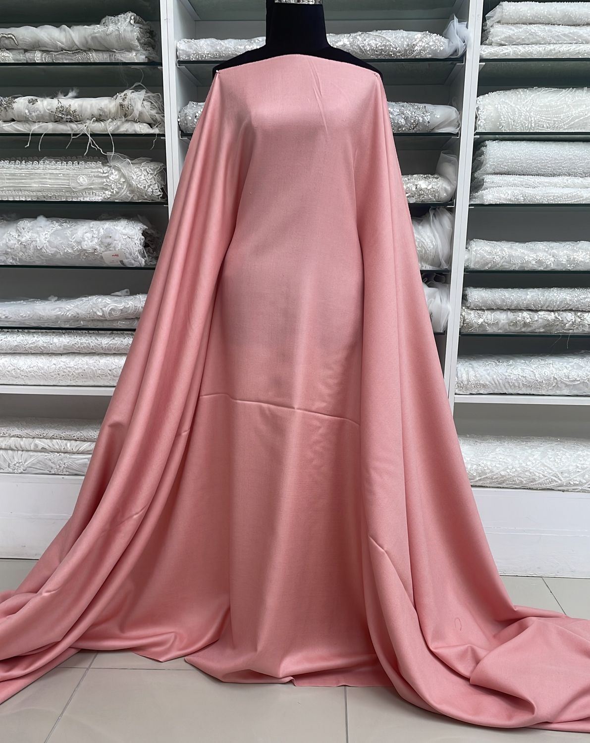 [ SW-AI11192-08 ] Silk Wool 135 - Pink per Meter