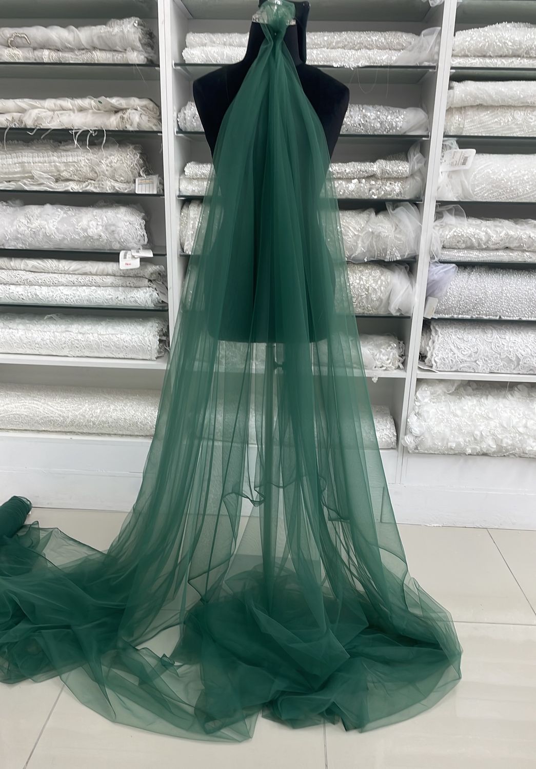 Dull Tulle (3m wide)-(per m)-300-3-Bottle