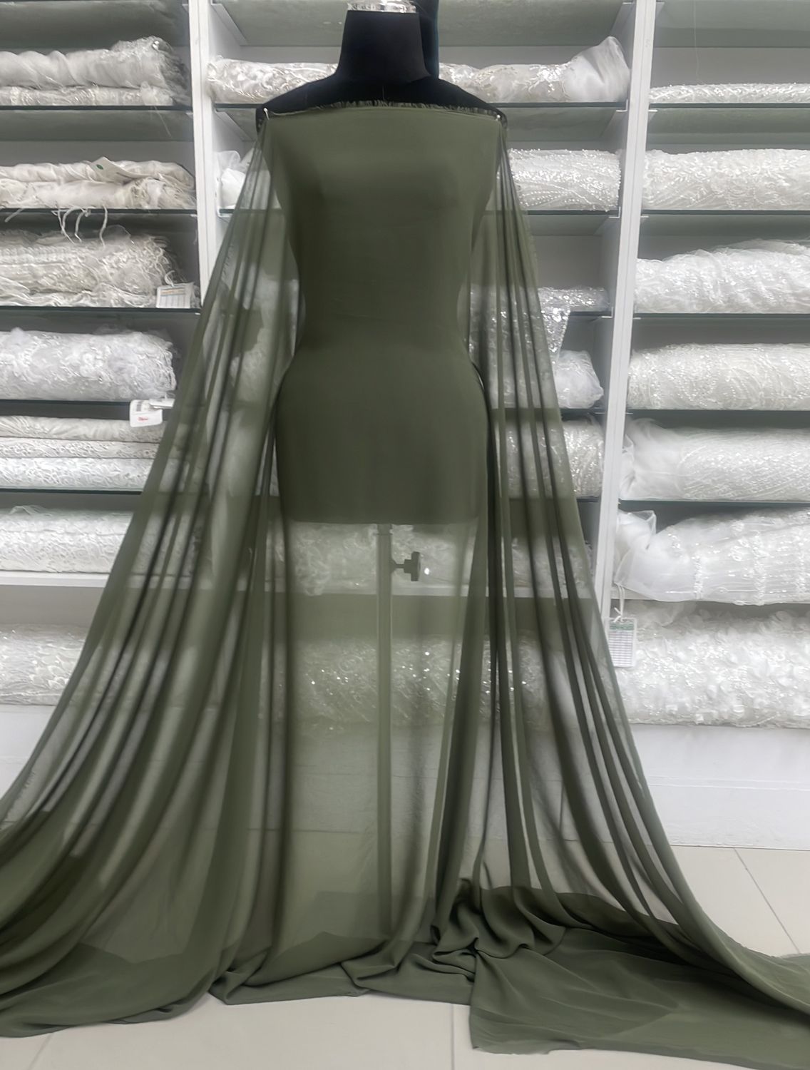 Italian Chiffon-(per m)-150-09-Olivia