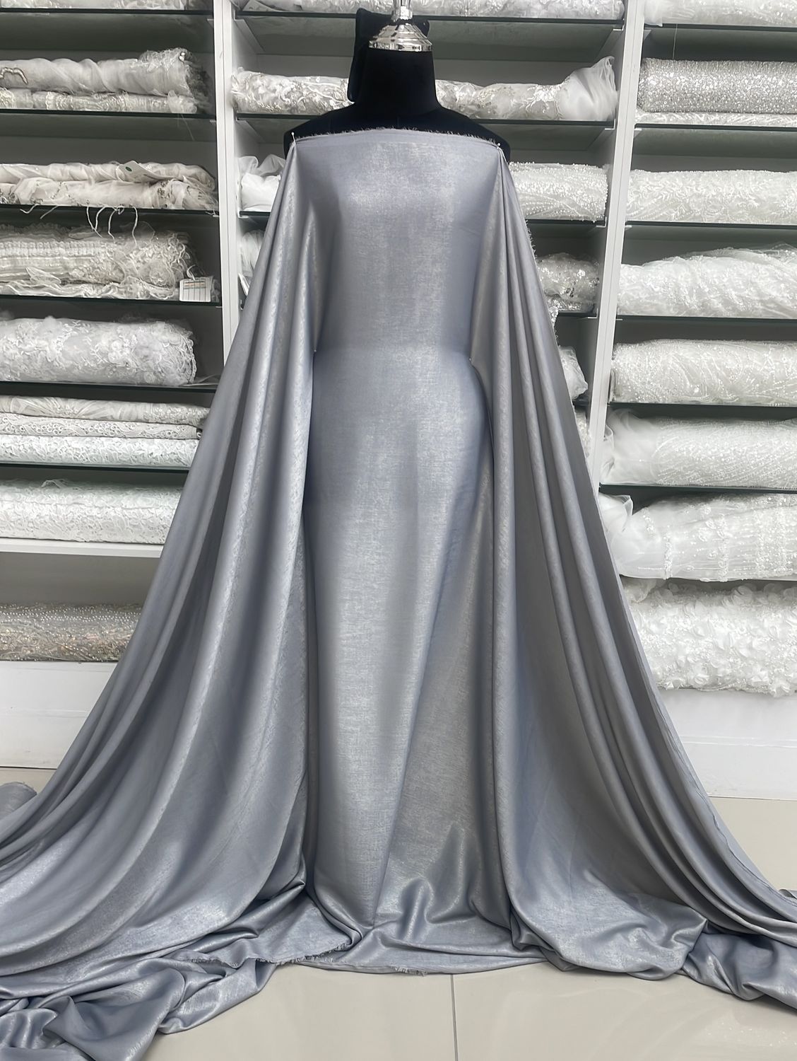 Glamour Gold Satin-(per m)-150-06-Silver Gold