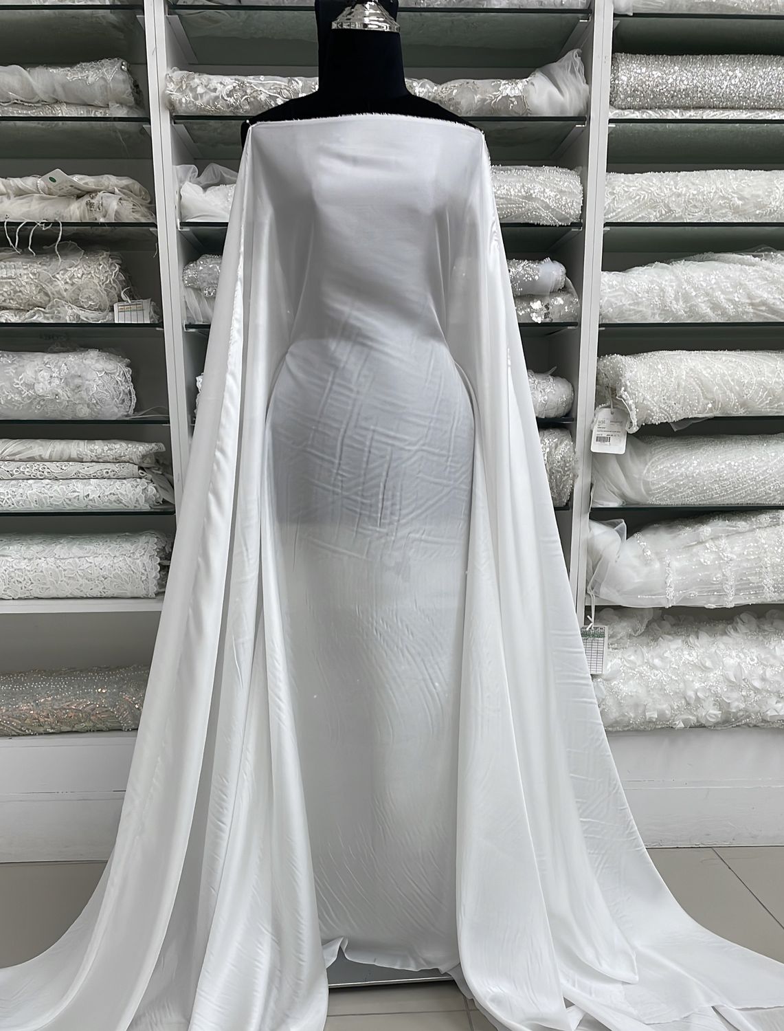 Silk Habotai-per m-150-3-Off White