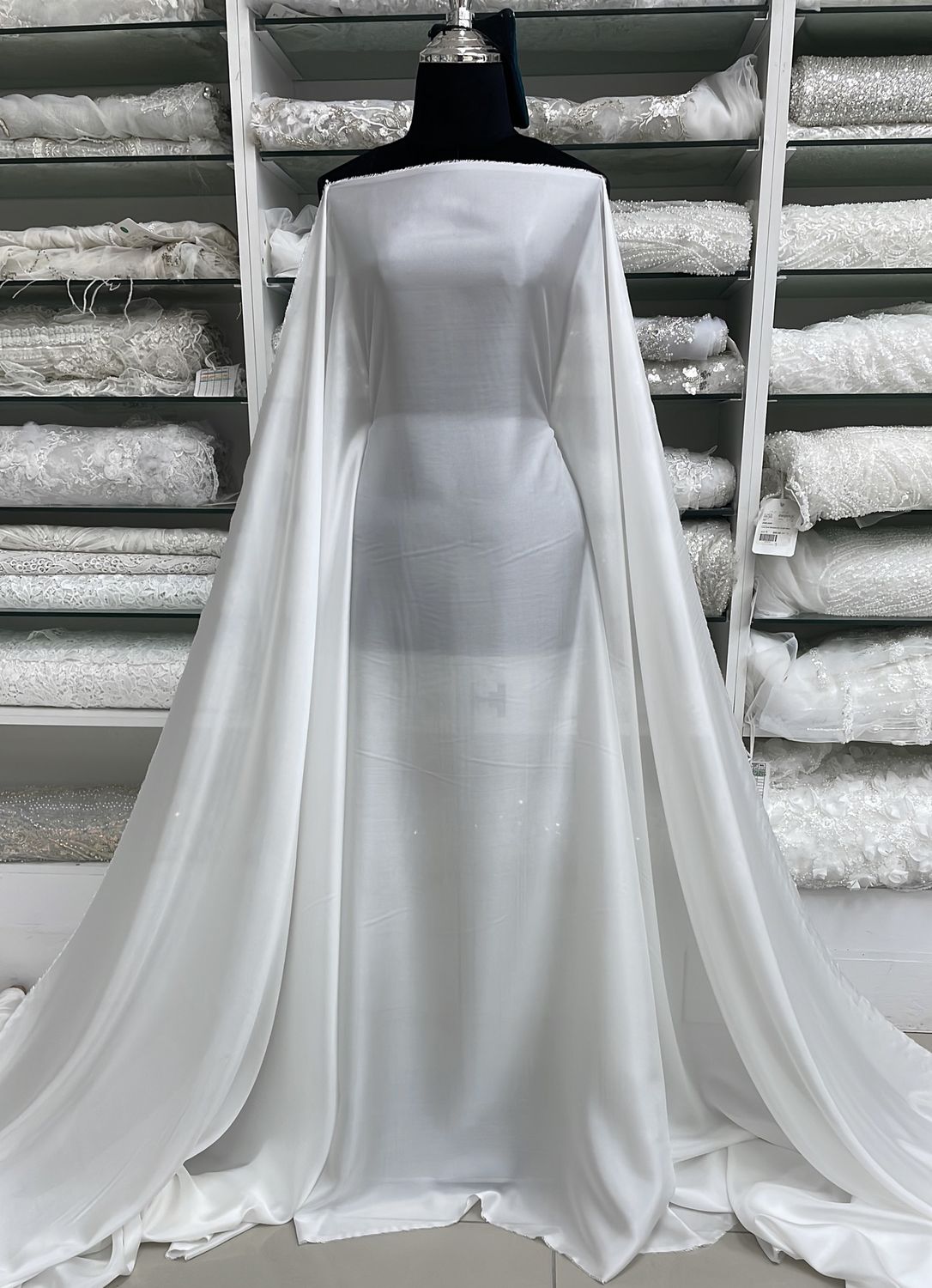 Silk Habotai-per m-150-2-White
