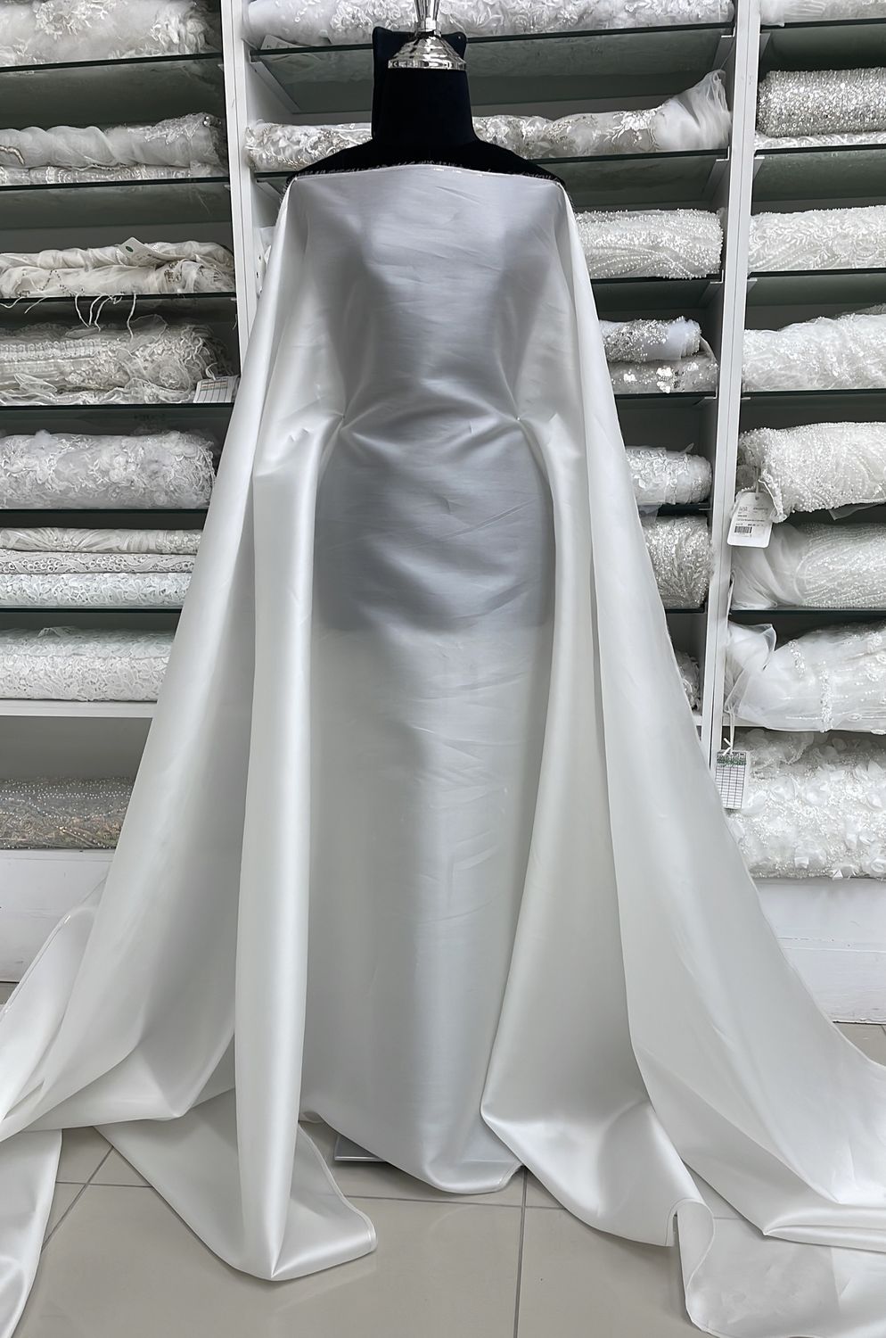 Silk Organza-per m-150-1-White